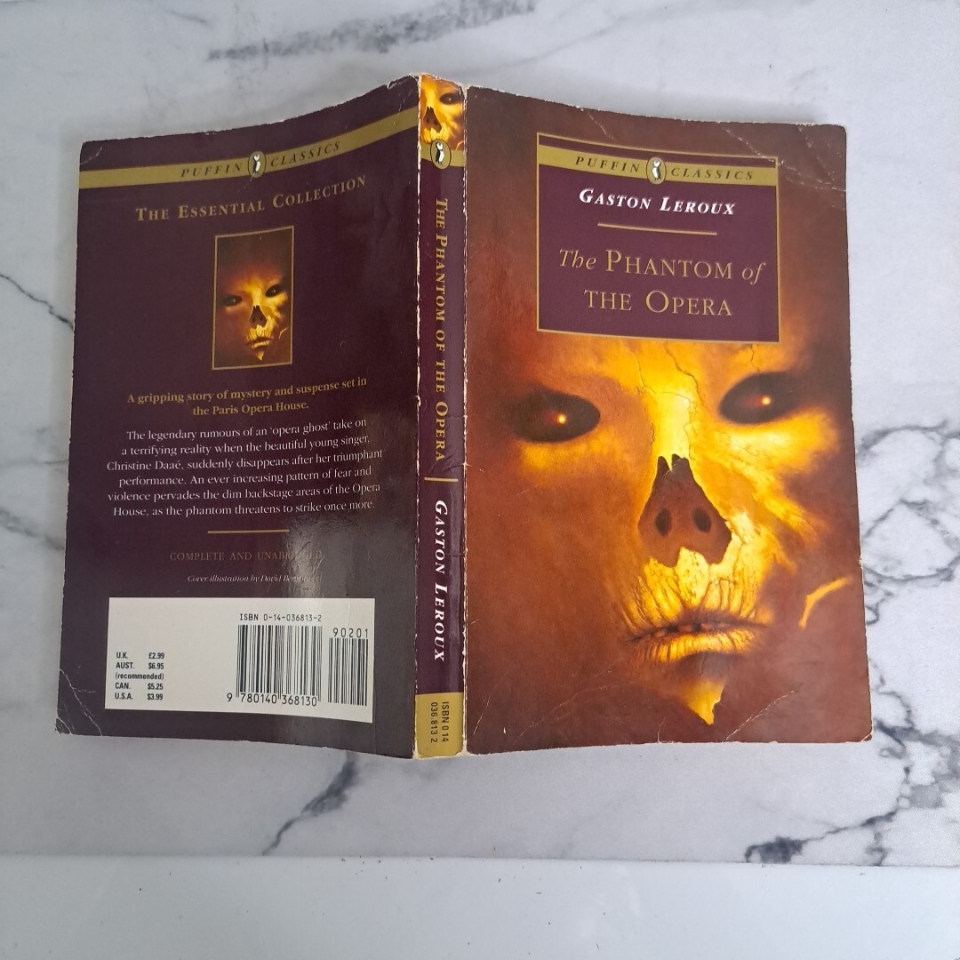 Puffin Classics: The Phantom of the Opera by Gaston Leroux (1994), PB — Good Con