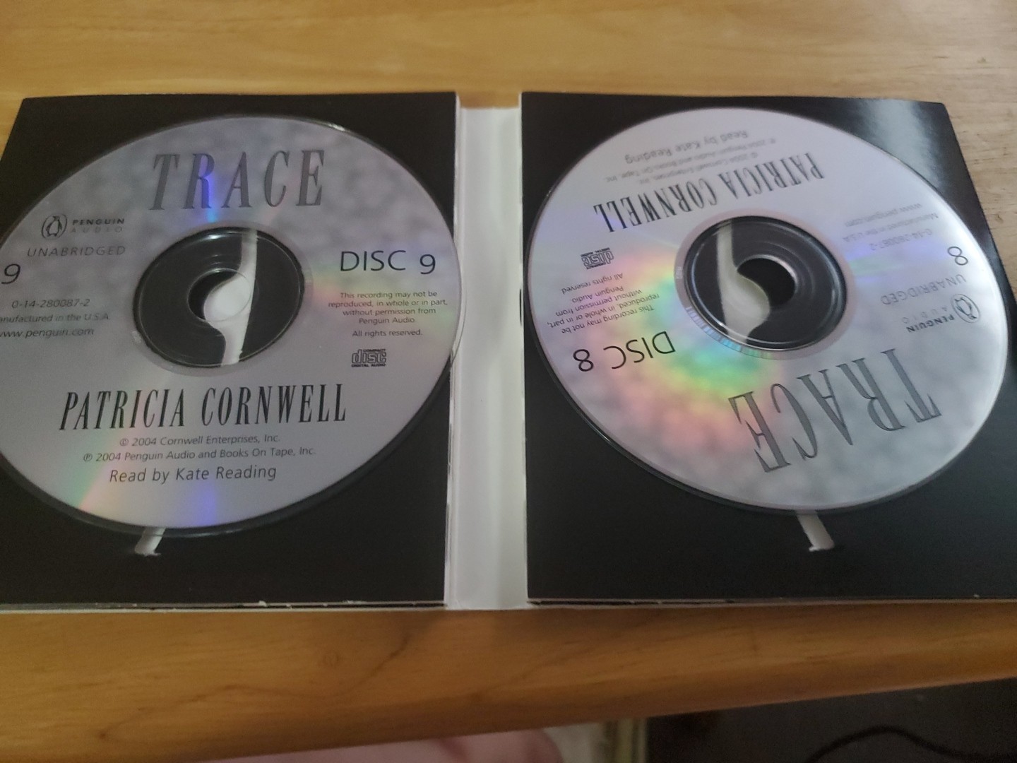 Trace By Patricia Cornwell 2004 CD Audiobook Preowned Untested