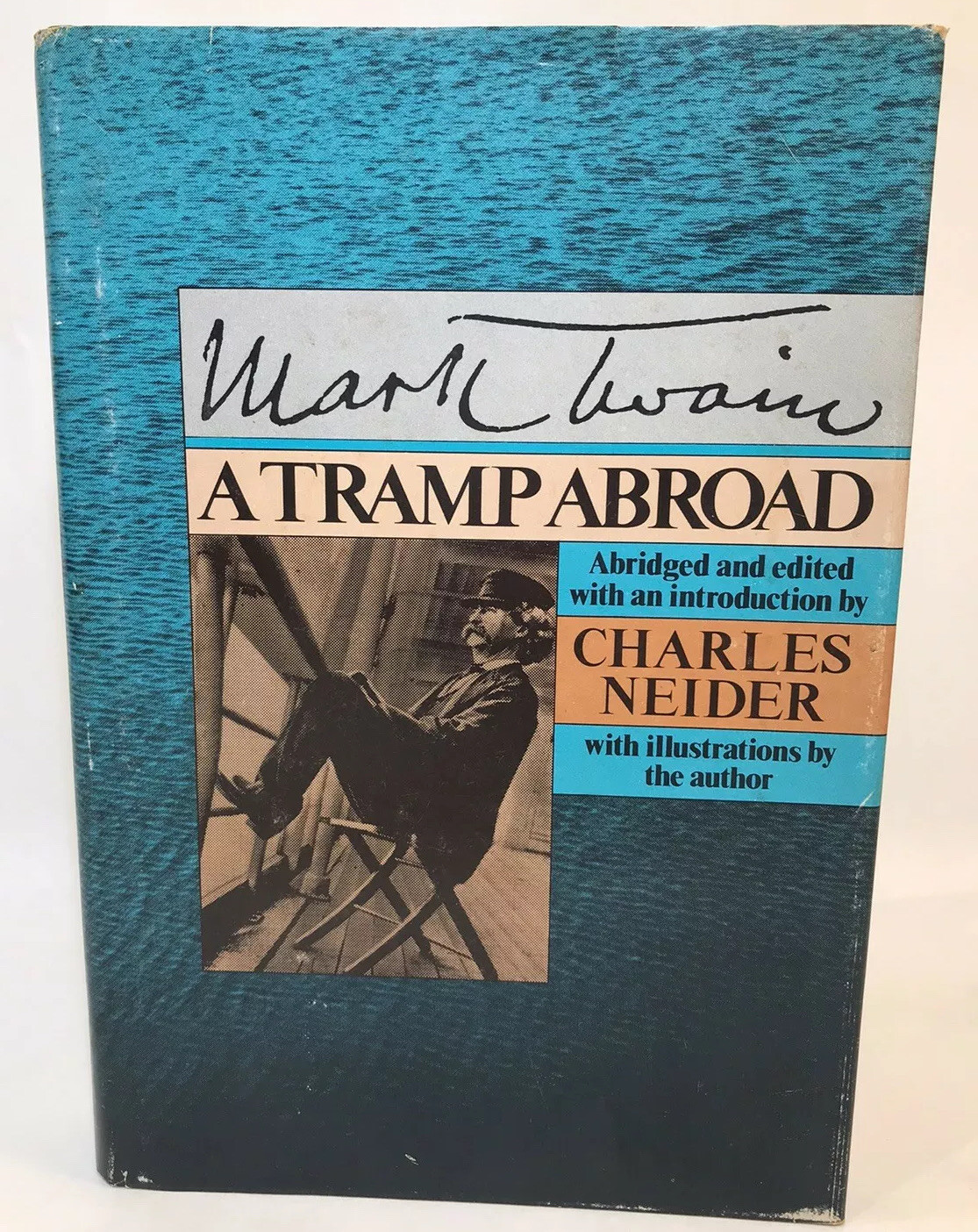 A Tramp Abroad by Mark Twain 1977 Abridged & Edited with Illustrations HB DJ