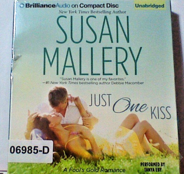 NEW *Sealed* AUDIO BOOK on CDs JUST ONE KISS Susan Mallery