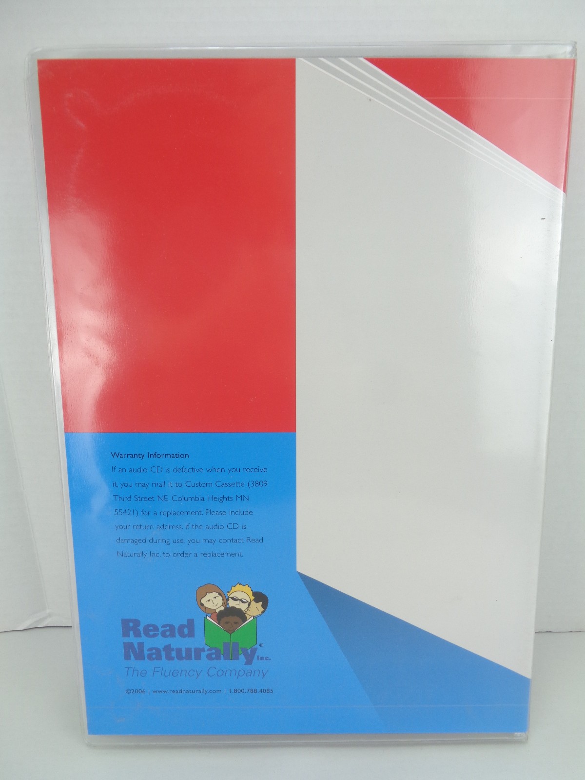 Read Naturally Audio CDs Masters Edition Phonics Level 1.8 Set of 12 Blends