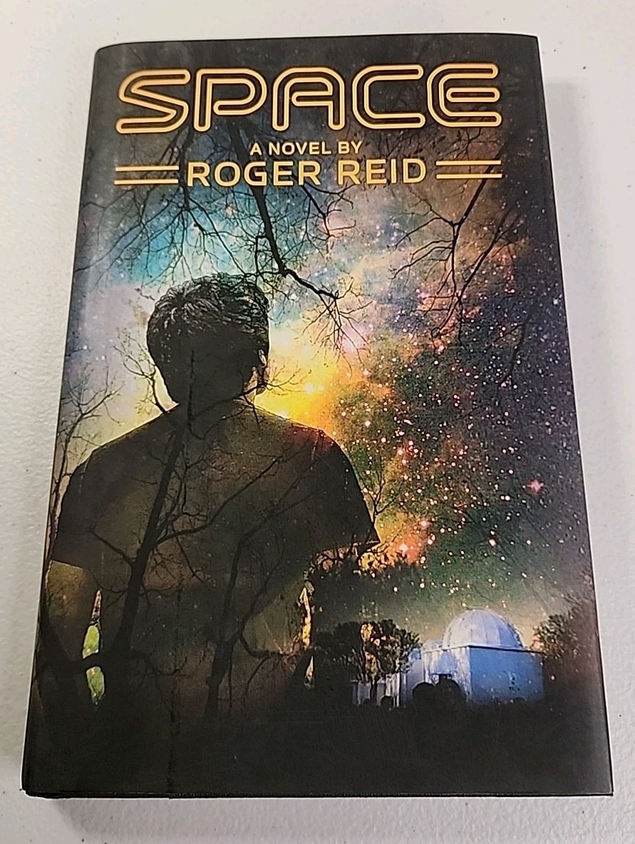 Space by Roger Reid (2008, Hardcover) Signed — Inscribed