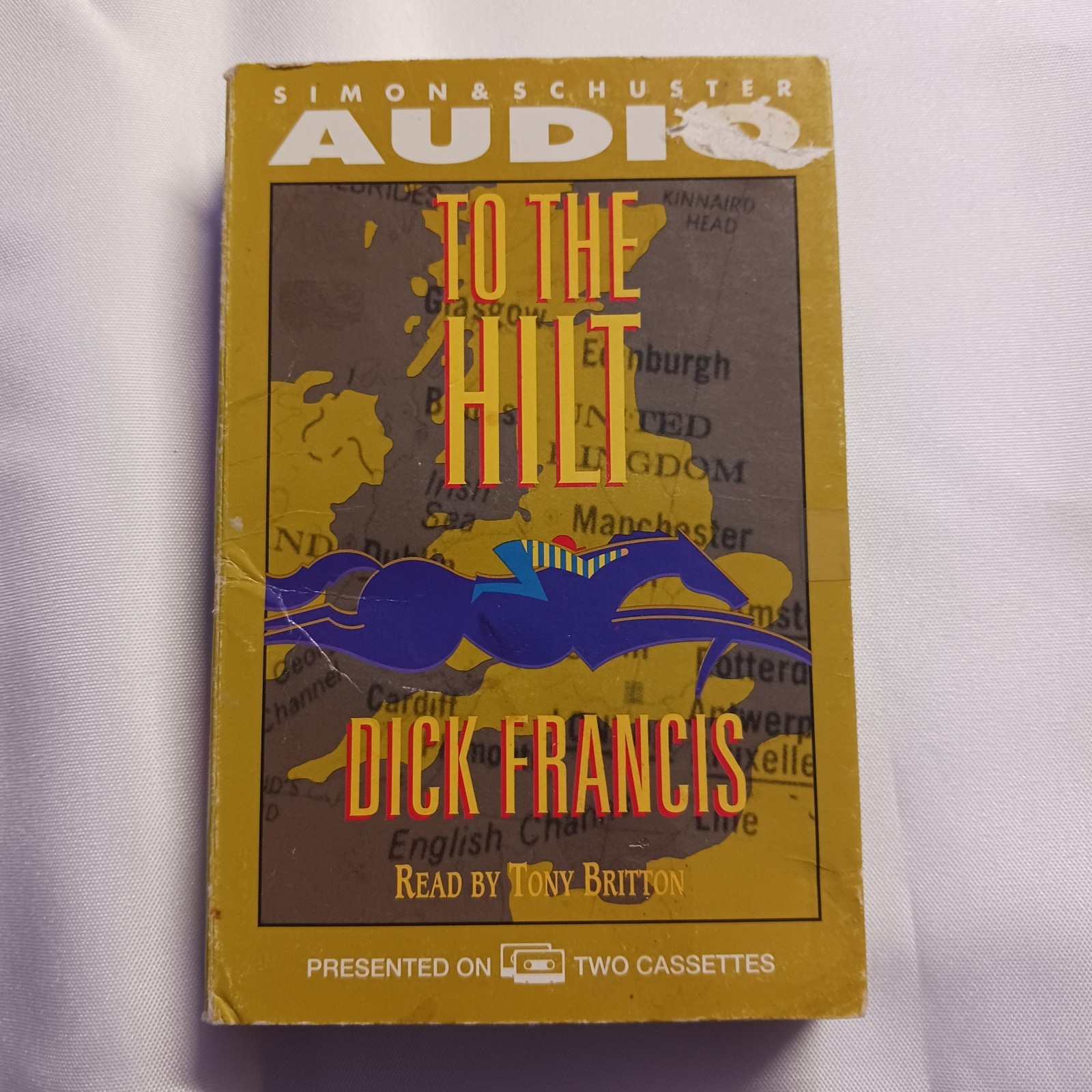 To The Hilt By Dick Francis 2 Cassettes Audio Book Read By Tony Britton