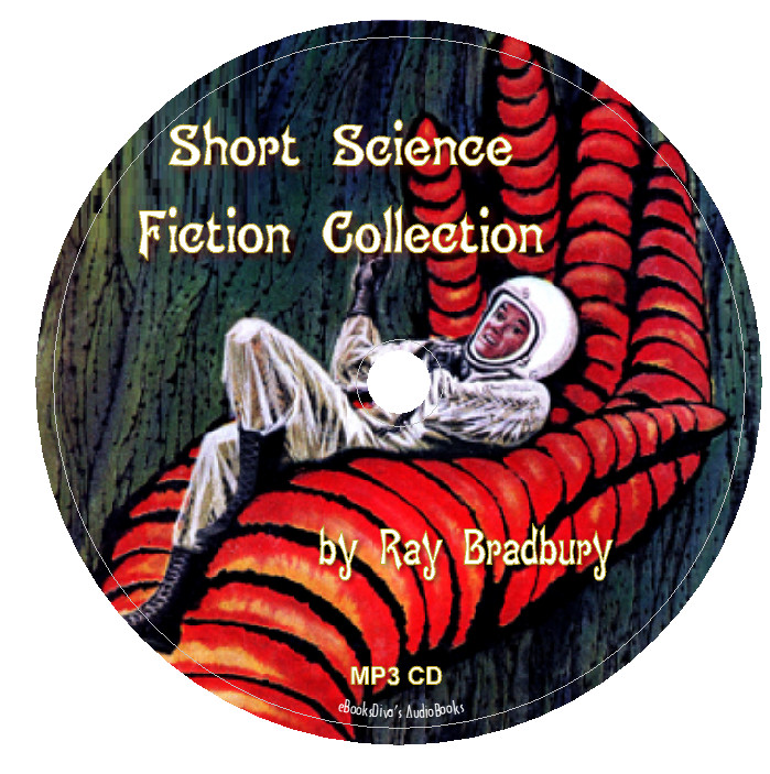 Short Science Fiction Collection Ray Bradbury Sci-Fi Audiobook in 1 MP3 Audio CD