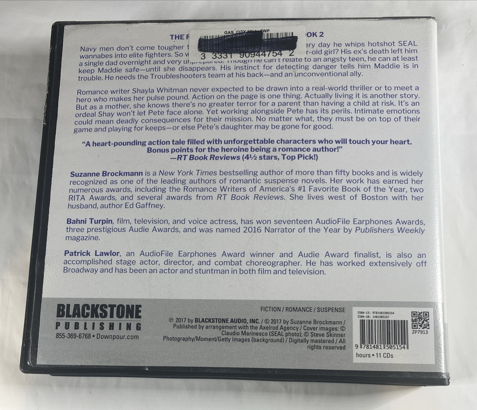Some Kind Of Hero Suzanne Brockmann CD Audiobook Ex Library