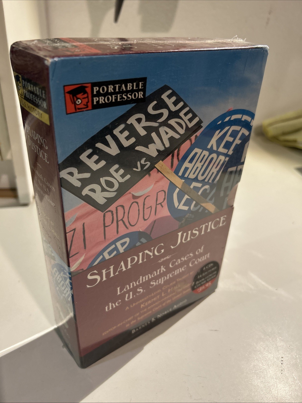 NEW — SHAPING JUSTICE, LANDMARK CASES OF THE US SUPREME COURT,KERMIT HALL, Audio