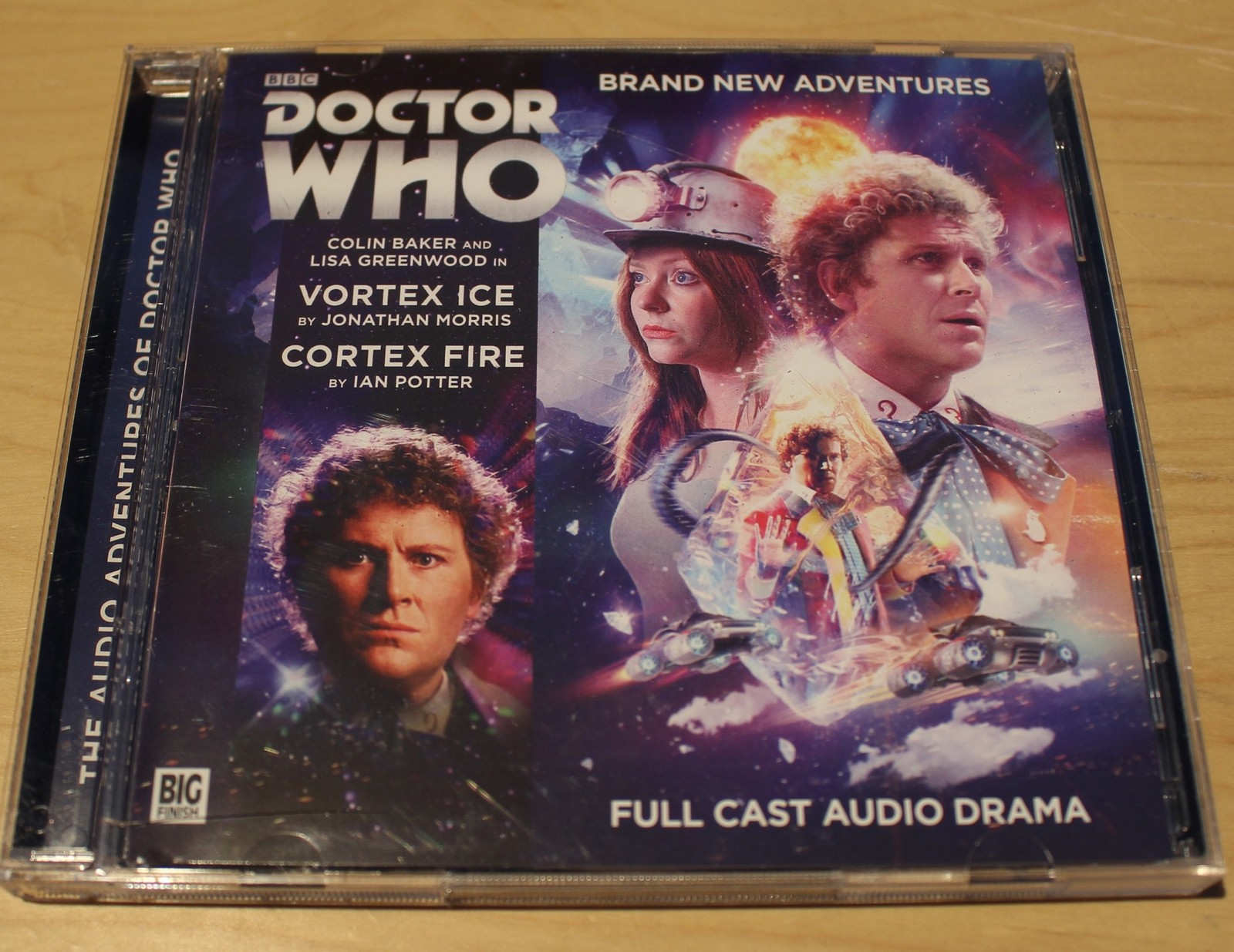 Big Finish Doctor Who Main Range — #225-Vortex Ice/Cortex Fire — Audio CD