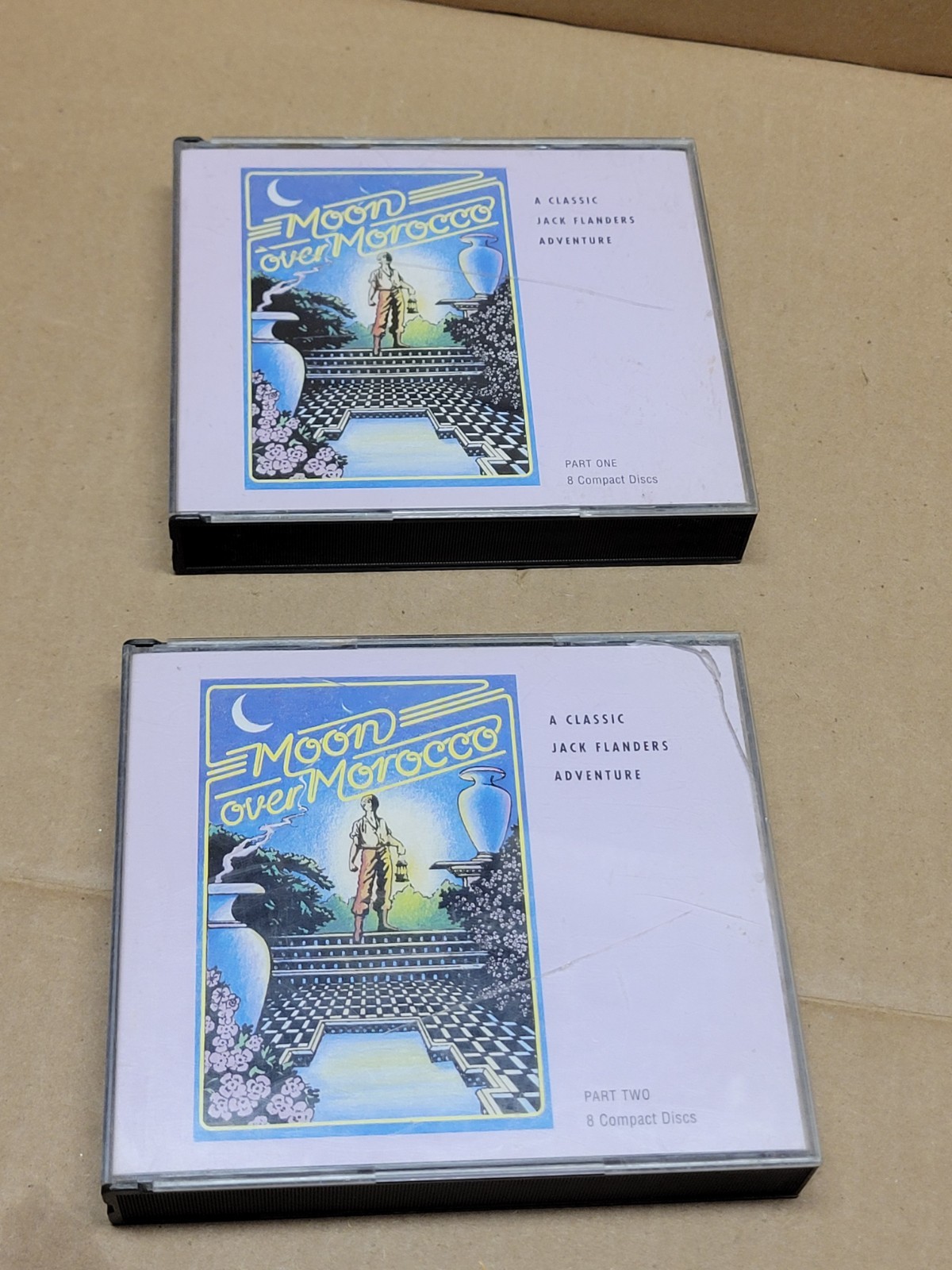 2 Jack Flanders Adventure Stories CD Lot Moon Over Morocco & Dreams of The Amazo