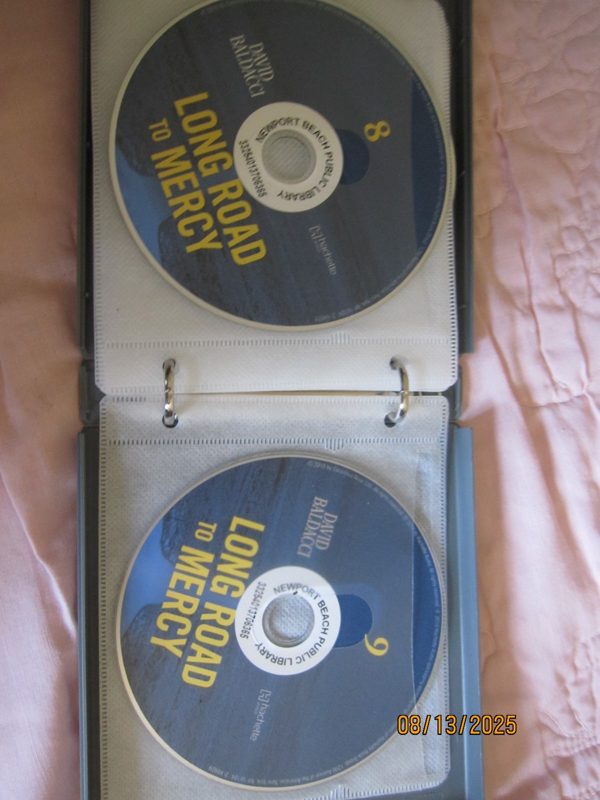Book on CD, David Balcacci, LONG ROAD TO MERCY, 9 cd’S 11 hrs