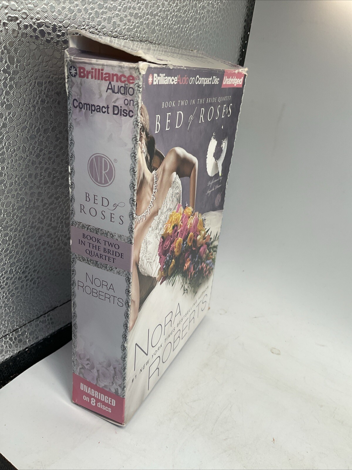 Bed of Roses — Nora Roberts — Unabridged 2009 CD Audiobook — 8 Discs