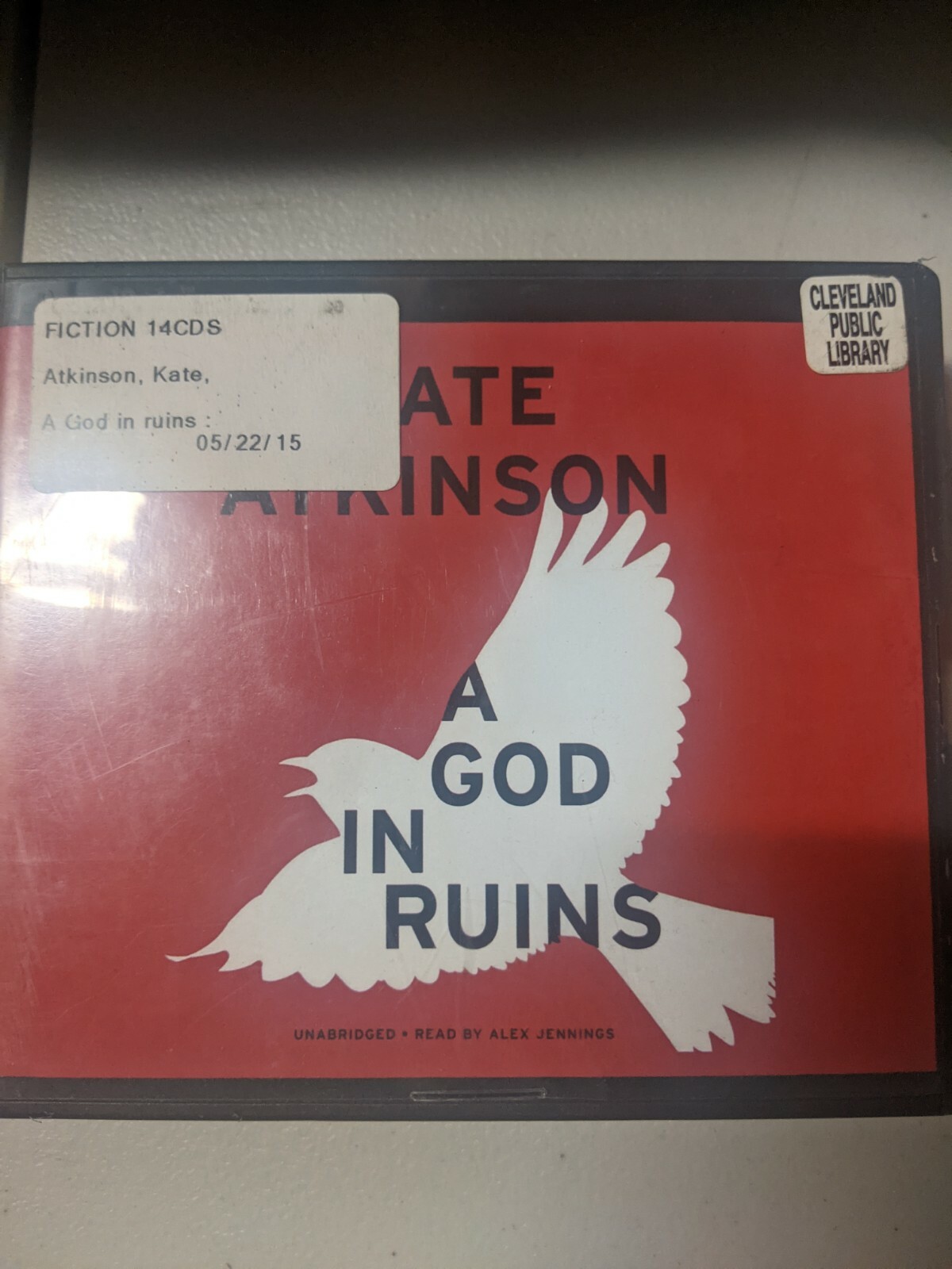 Shelf174D Audiobook~ A GOD IN RUINS UNABRIDGED BY KATE ATKINSON