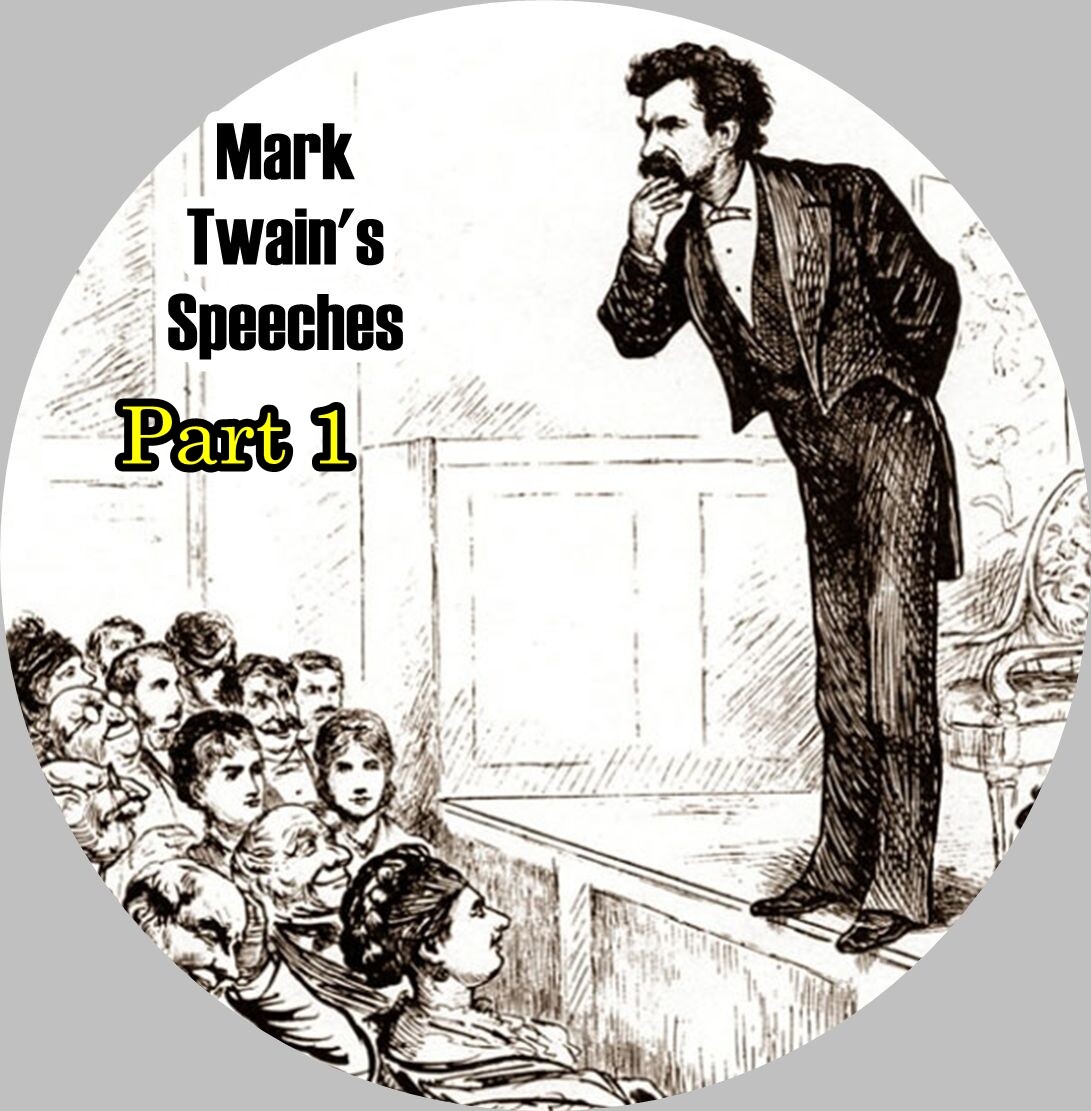 Mark Twain / Mark Twain’s Speeches, Part 1 MP3 (READ) CD Audiobook