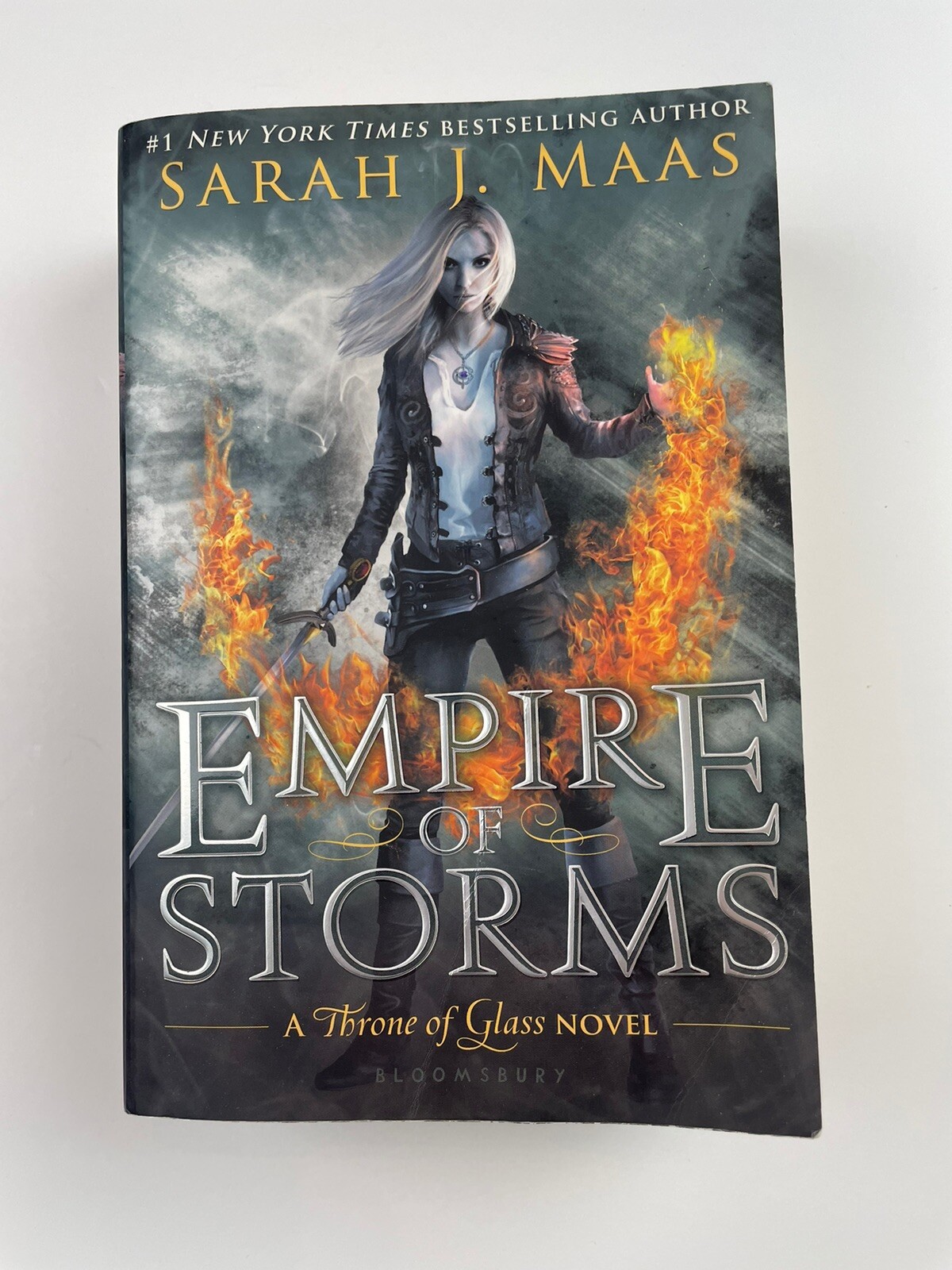 Empire Of Storms Sarah J Maas Paperback Original Cover