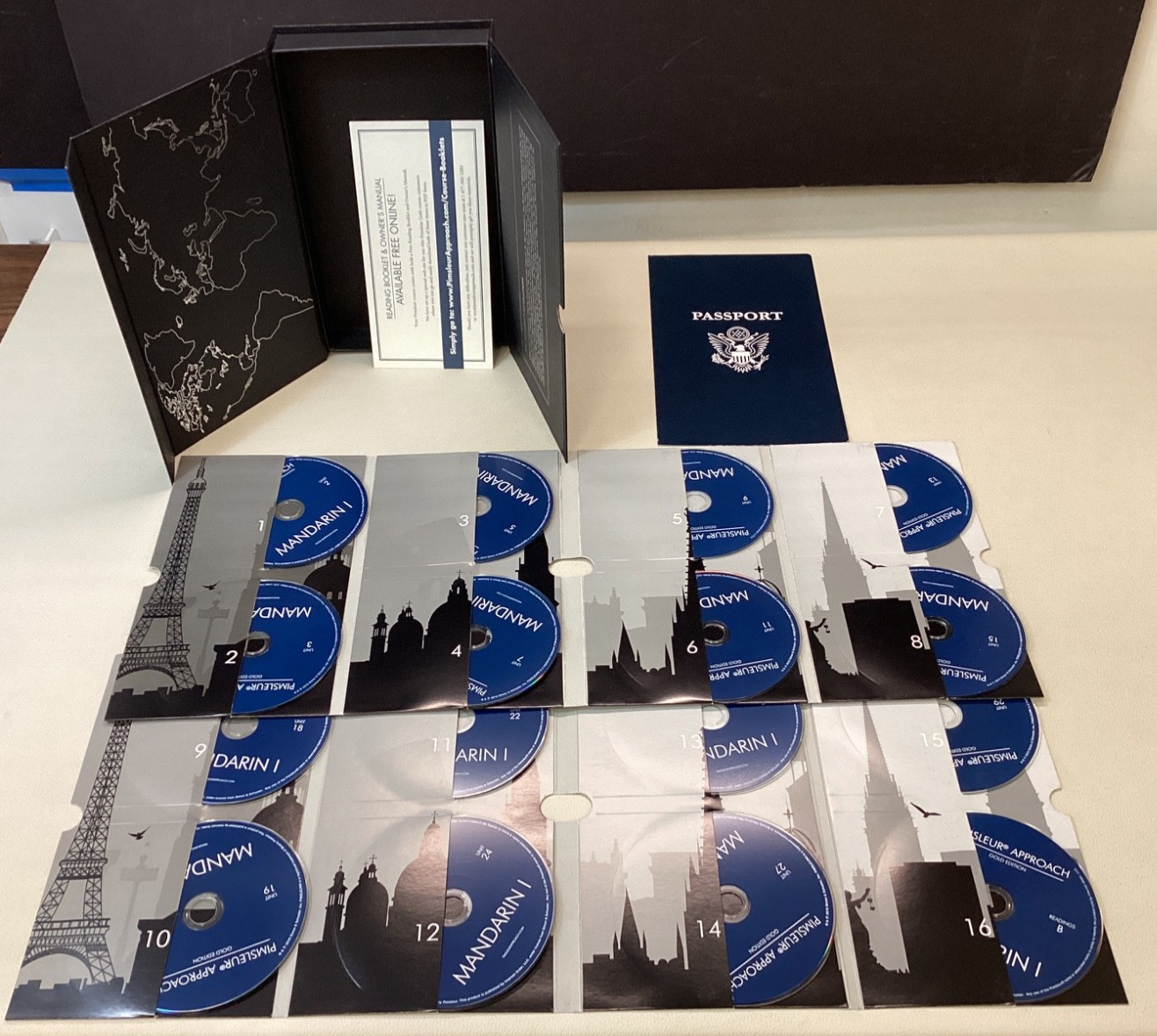PIMSLEUR APPROACH GOLD EDITION Mandarin I, II, III, IV COMPLETE