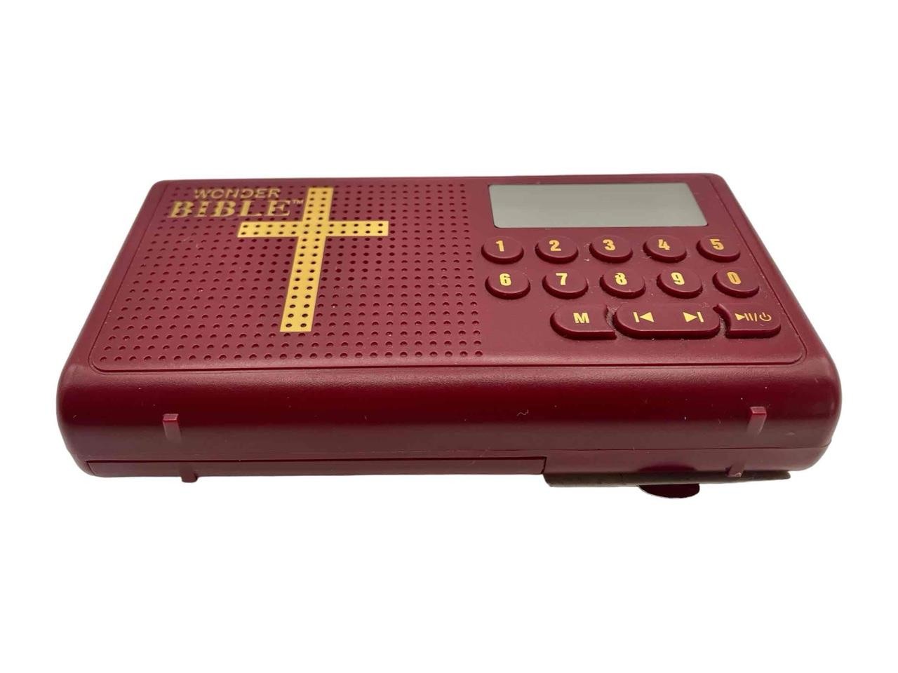 Wonder Bible Audio Electronic Player Old & New Testaments King James Version KJV