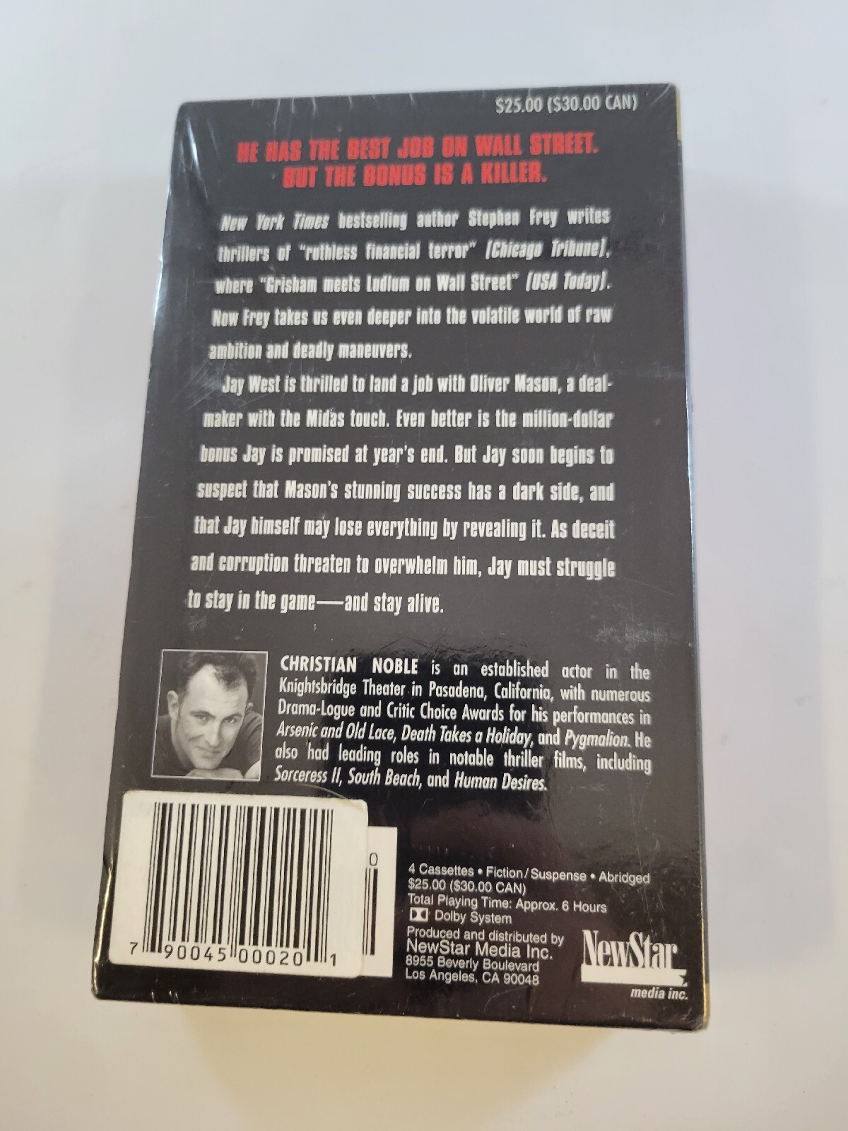 Stephen Frey ~ The Insider ~ (Audio Casstte) book