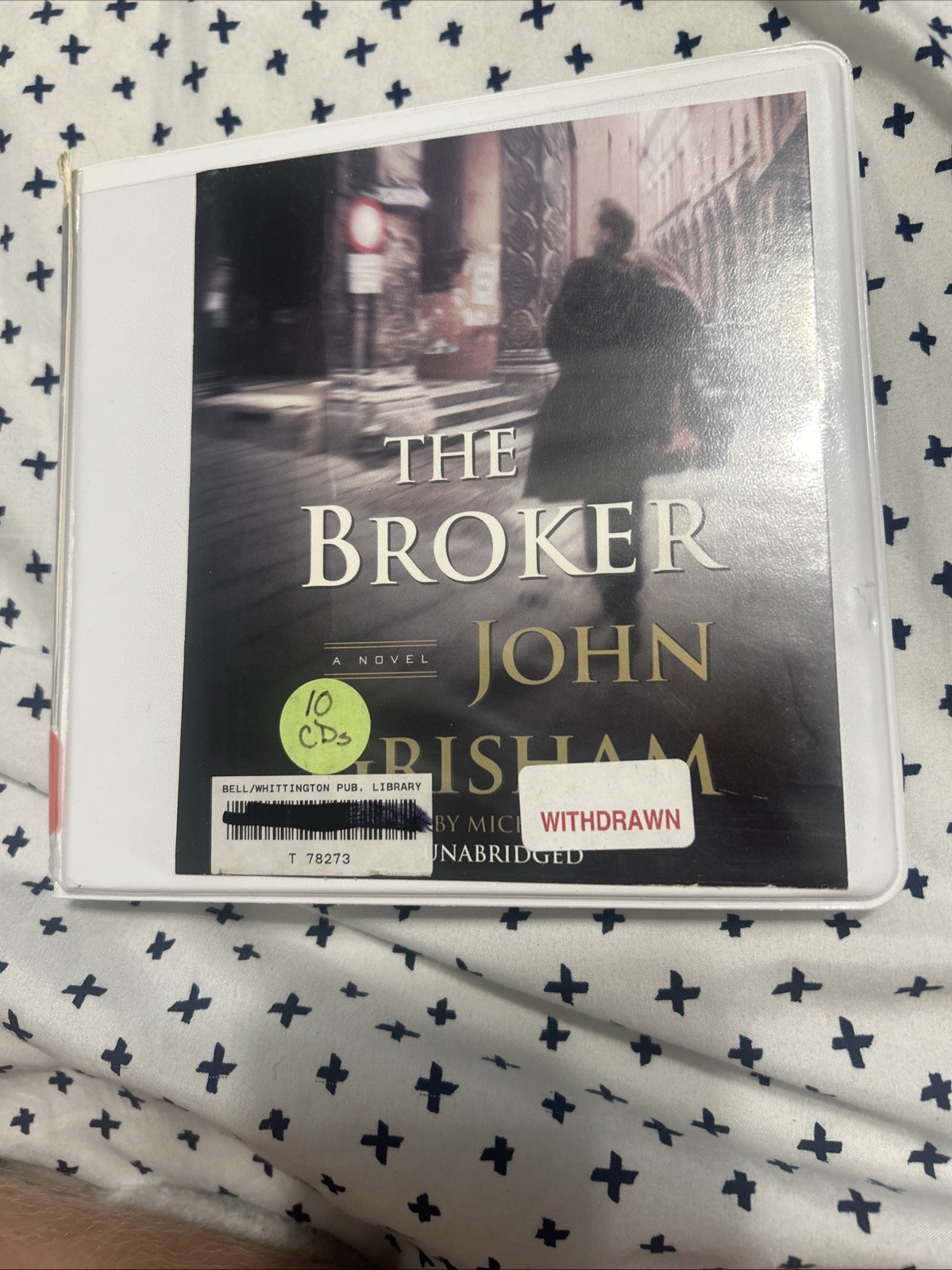 The Broker : A Novel by John Grisham (2006, Compact Disc, Abridged edition)