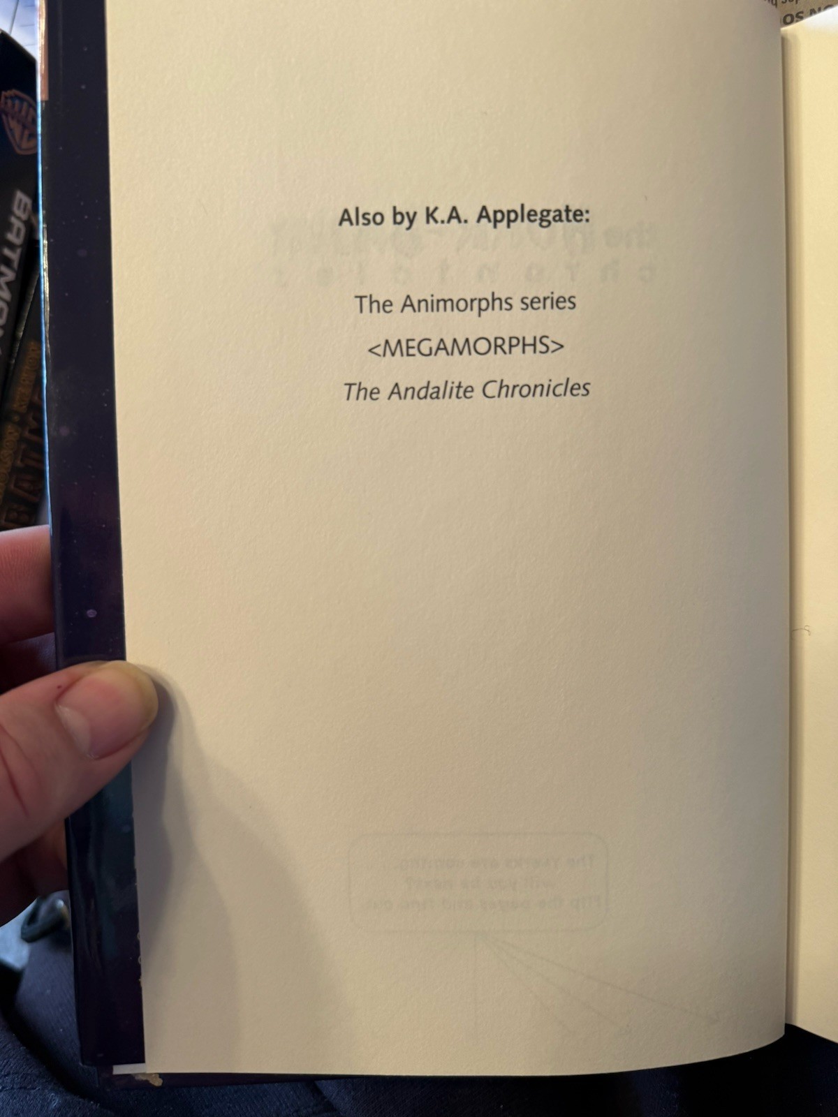 The Hork-bajir Chronicles (Animorphs Chronicles) K. A. Applegate 1998 First Ed.
