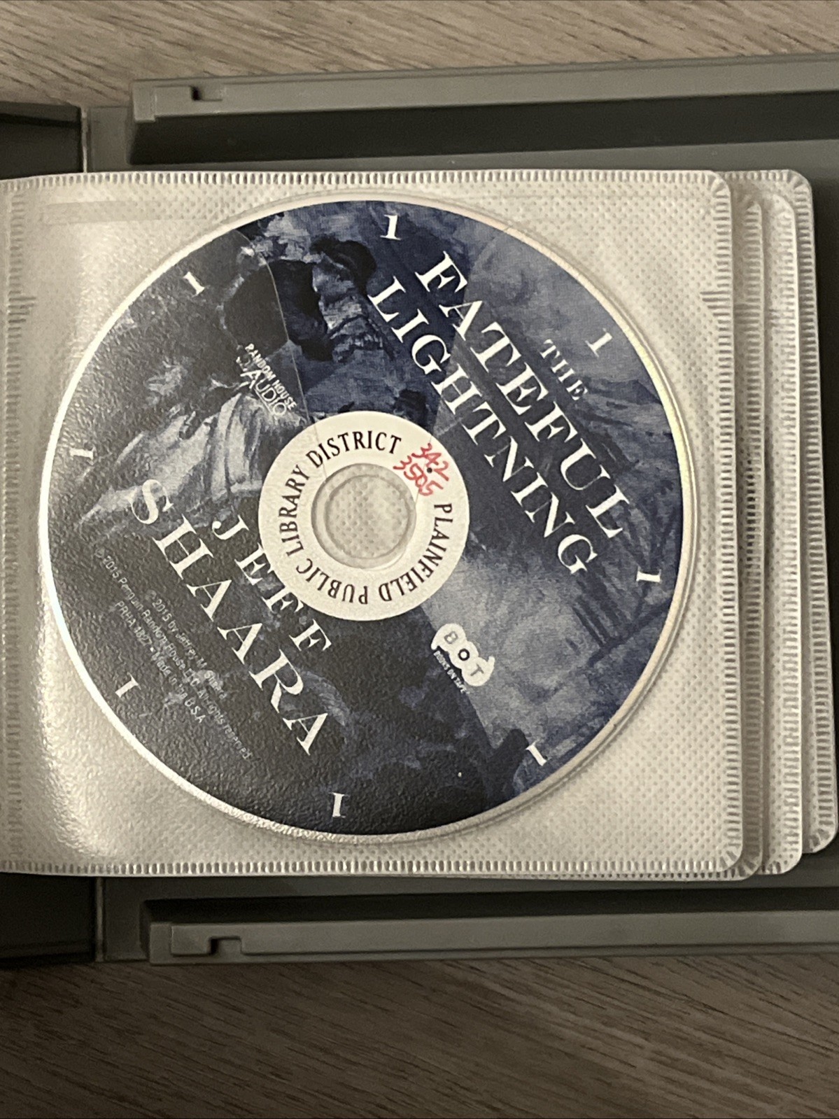 Jeff Shaara The Fateful Lightning Audiobook Approx 25 1/2 Hours 20 Compact Disc