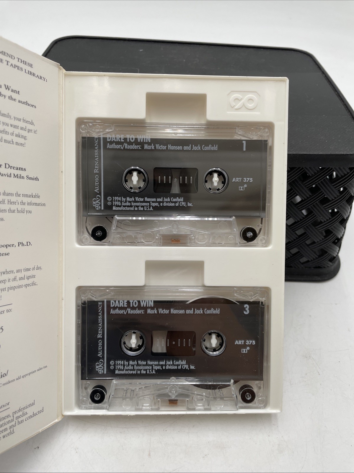 Dare to Win Jack Canfield Mark Victor Hansen Audio Renaissance Tapes Cassette