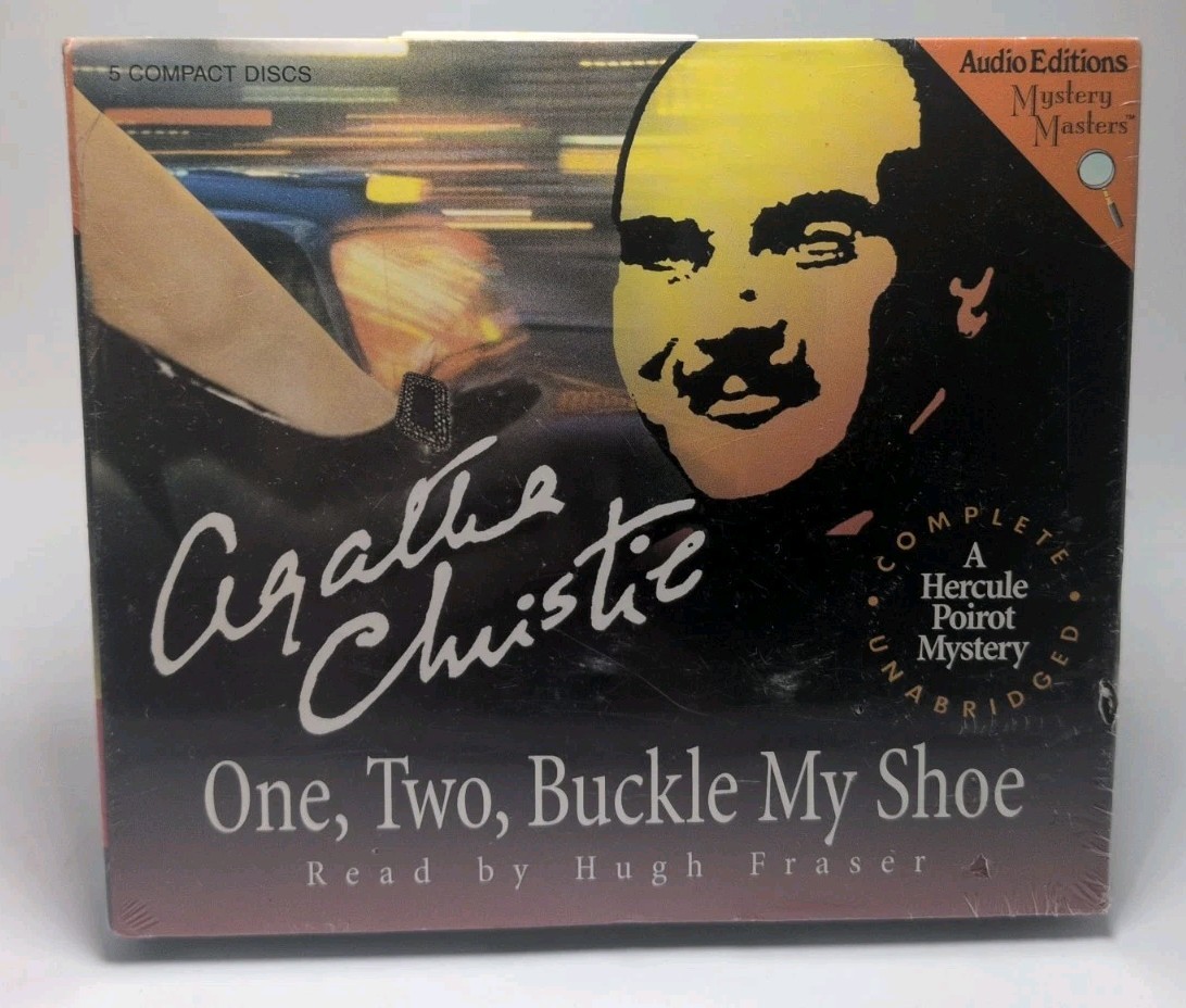 Mystery Masters One, Two, Buckle My Shoe by Agatha Christie Audiobook CD NEW