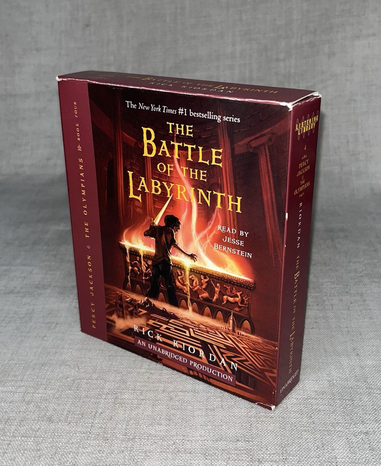 Percy Jackson & The Olympians : Book 4 : Riordan — The Battle Of The Labyrinth