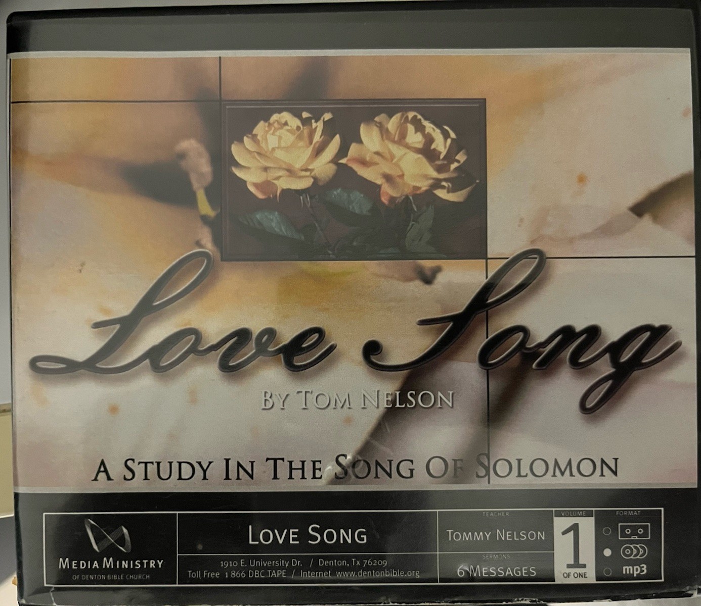 Love Song: Study In The Song of Solomon 6-Disc AUDIO BOOK CD art of attraction