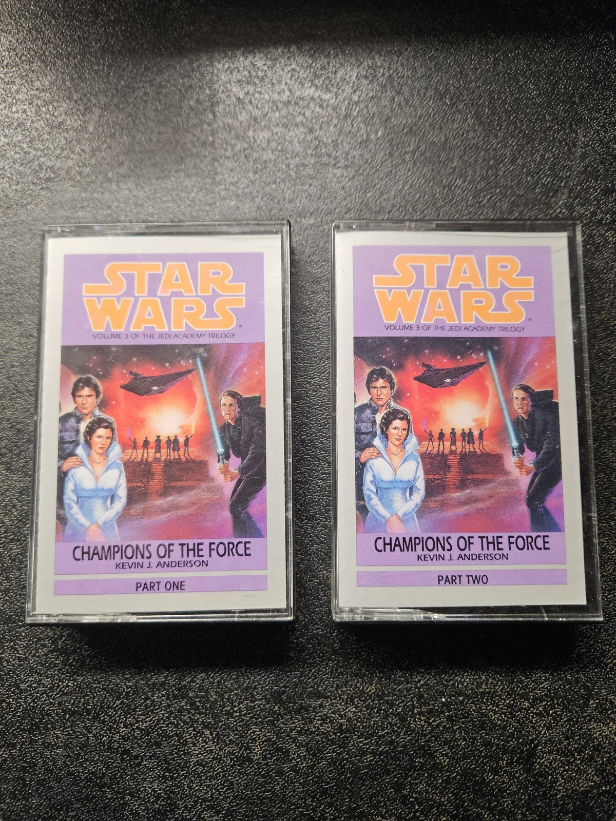 Star Wars Champions of the Force Audiobook Cassette Set Kevin J. Anderson BDD