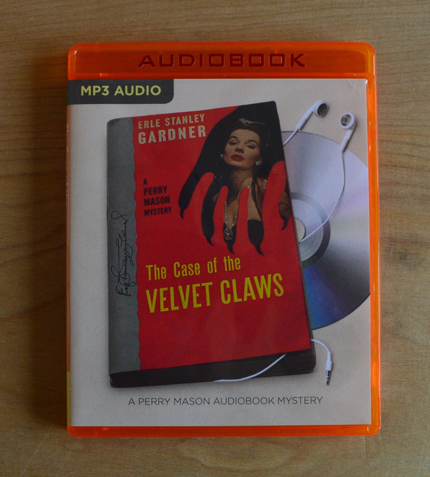 The Case of the Velvet Claws — Erie Stanley Gardner -Unabridged Audiobook MP3CD