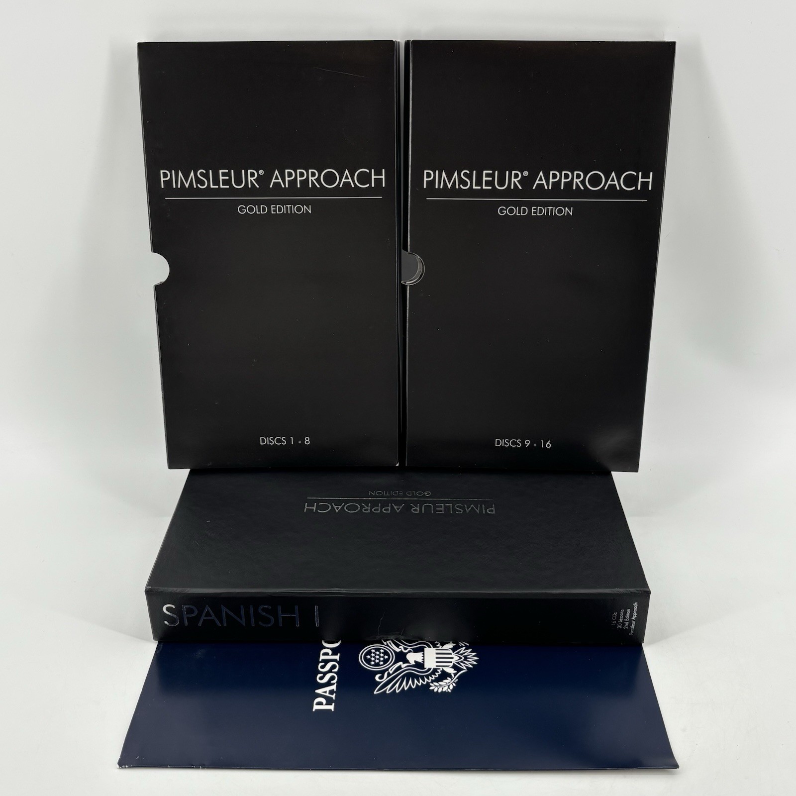 Pimsleur Approach Gold Edition SPANISH, 16-CD Boxes, Levels I-III (1 2 3)