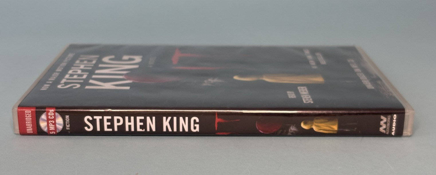 IT : A Novel by Stephen King 2017 CD MP3 Audiobook Unabridged edition 5 Disc Set
