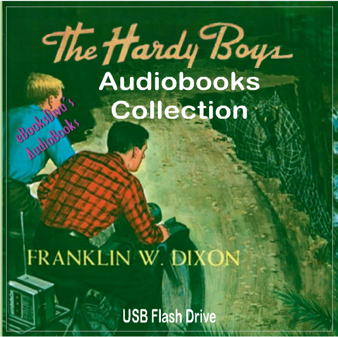 Franklin W. Dixon Hardy Boys 10 Audiobooks Collection in USB Flash Drive