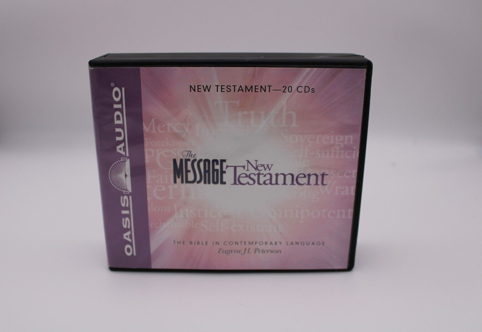 The Message Bible: New Testament Oasis Audio 20 CDs Unabridged Contemporary