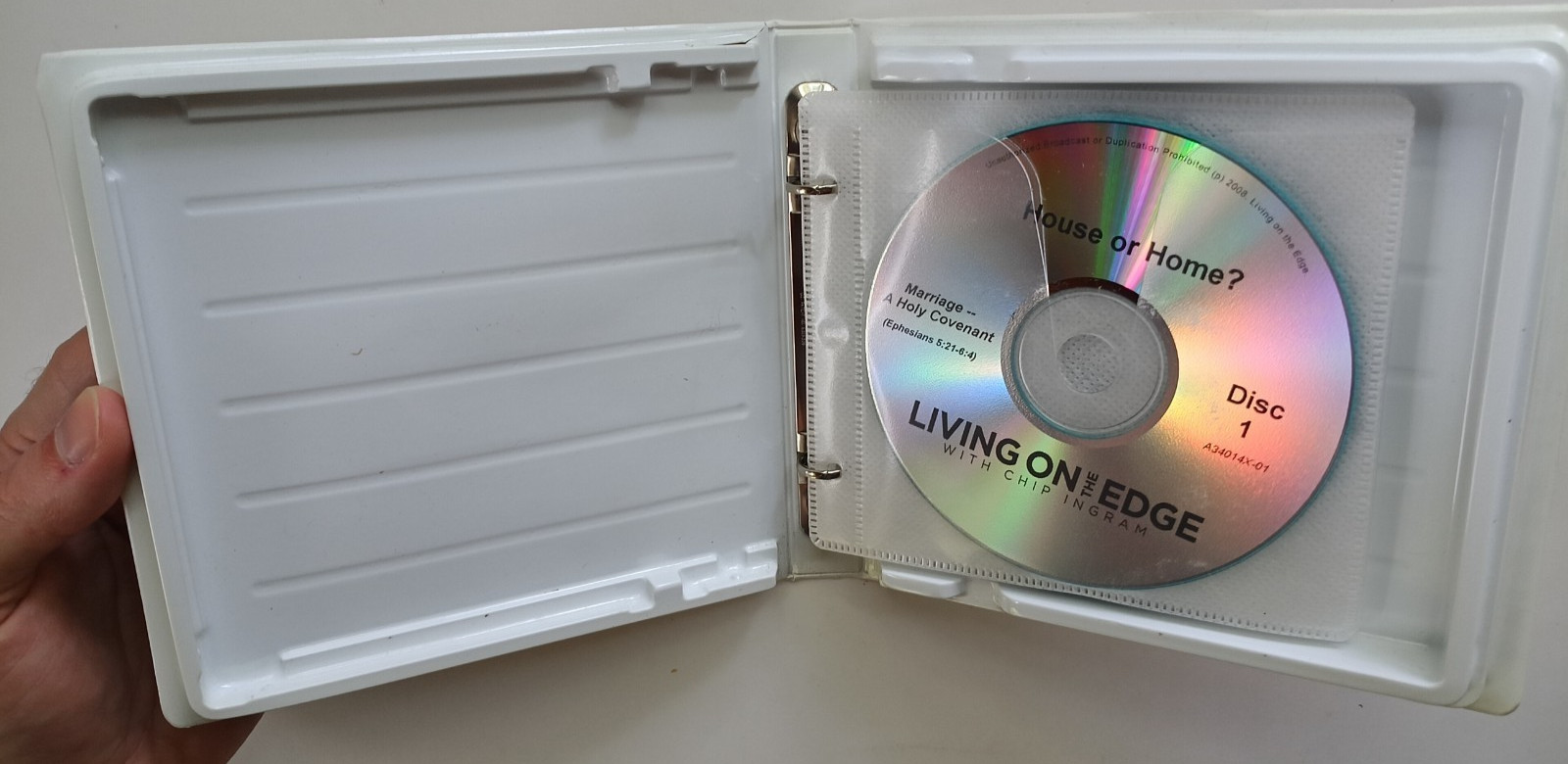 House or Home? CD Series by Chip Ingram — Living on the Edge (2008)