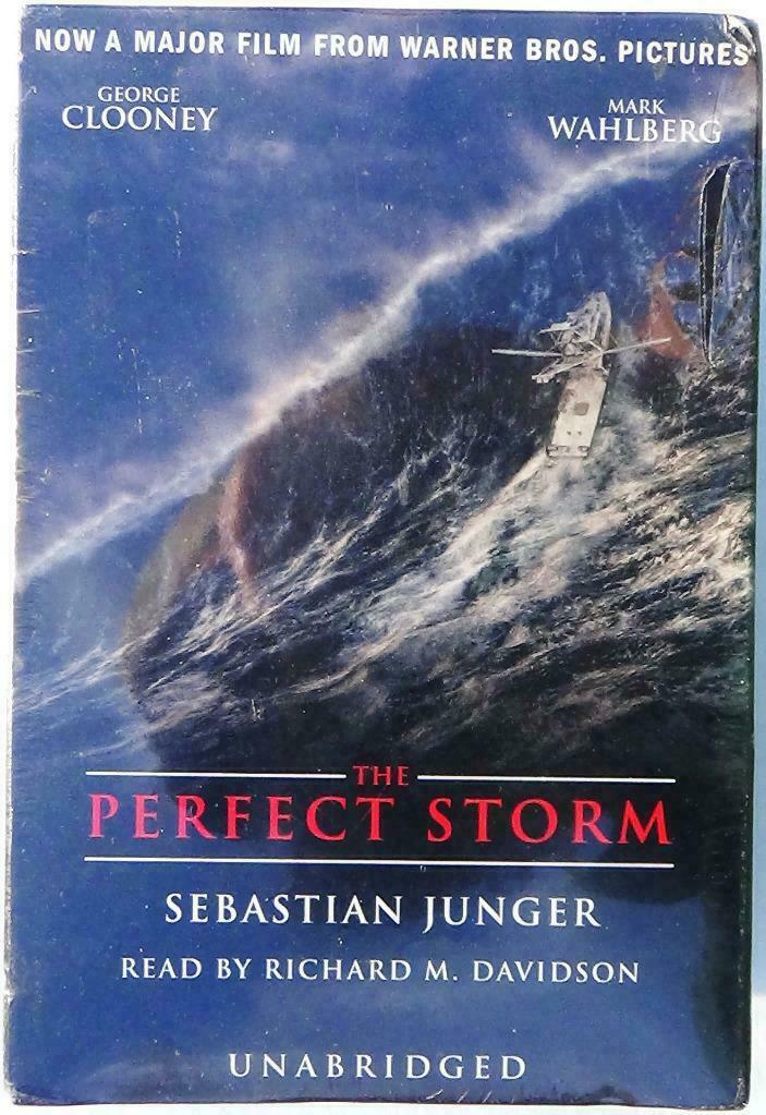 The Perfect Storm by Sebastian Junger (Unabridged Audio) New / Sealed