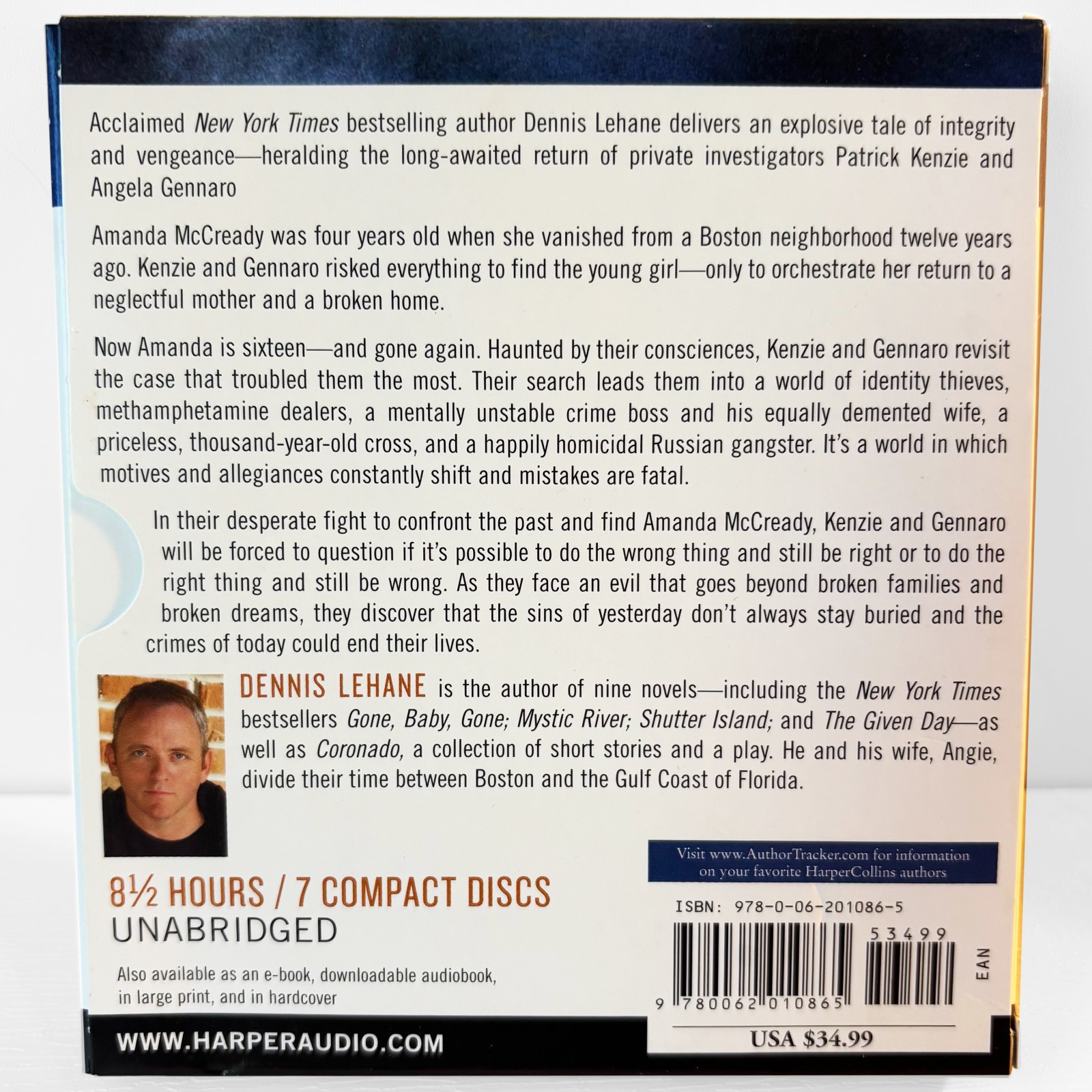 Moonlight Mile by Dennis LeHane: Kenzie & Gennaro #6 — UNABRIDGED on 7 CDs