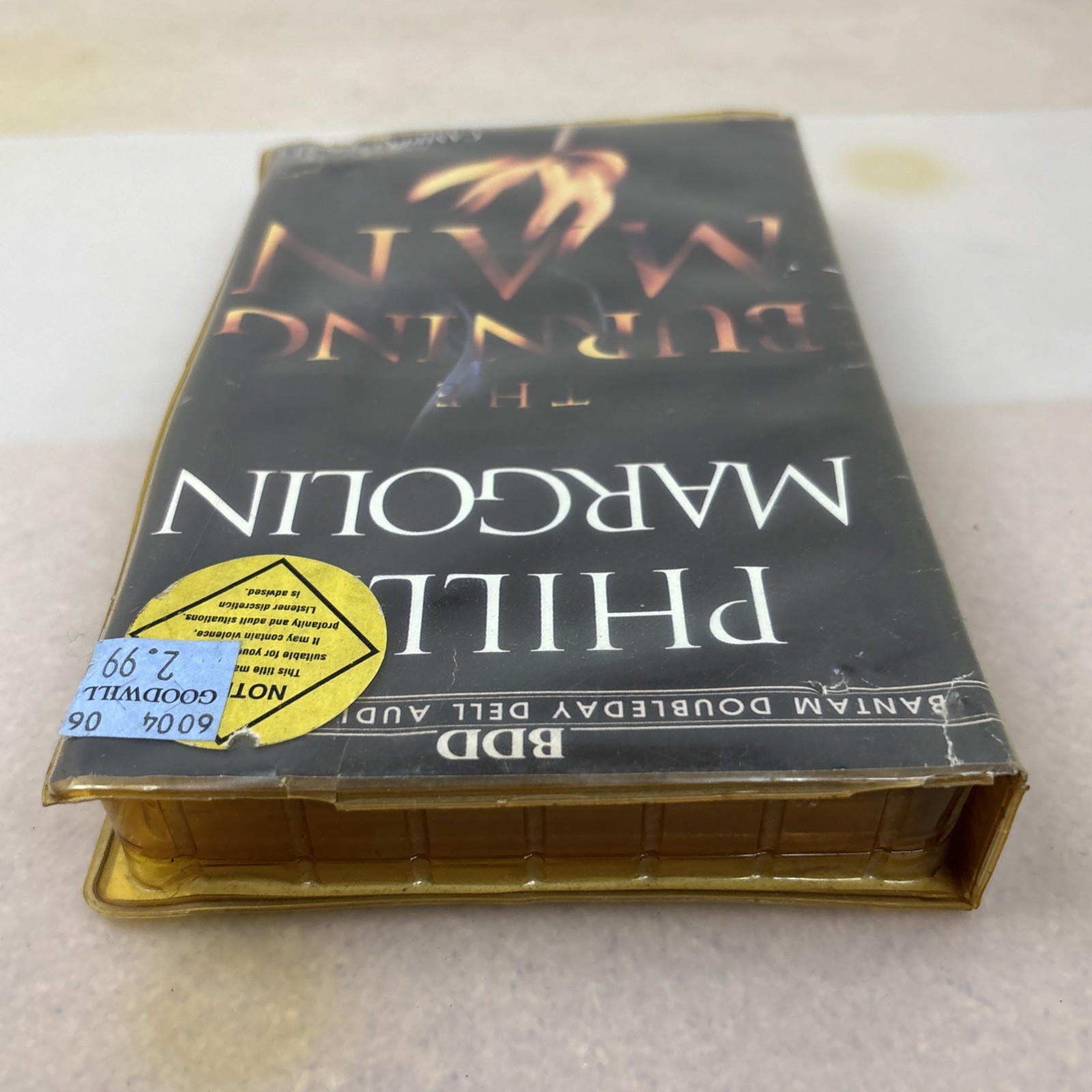 Philip Margolin The Burning Man Bdd Bantam Doubleday Dell Audio Book Cassette