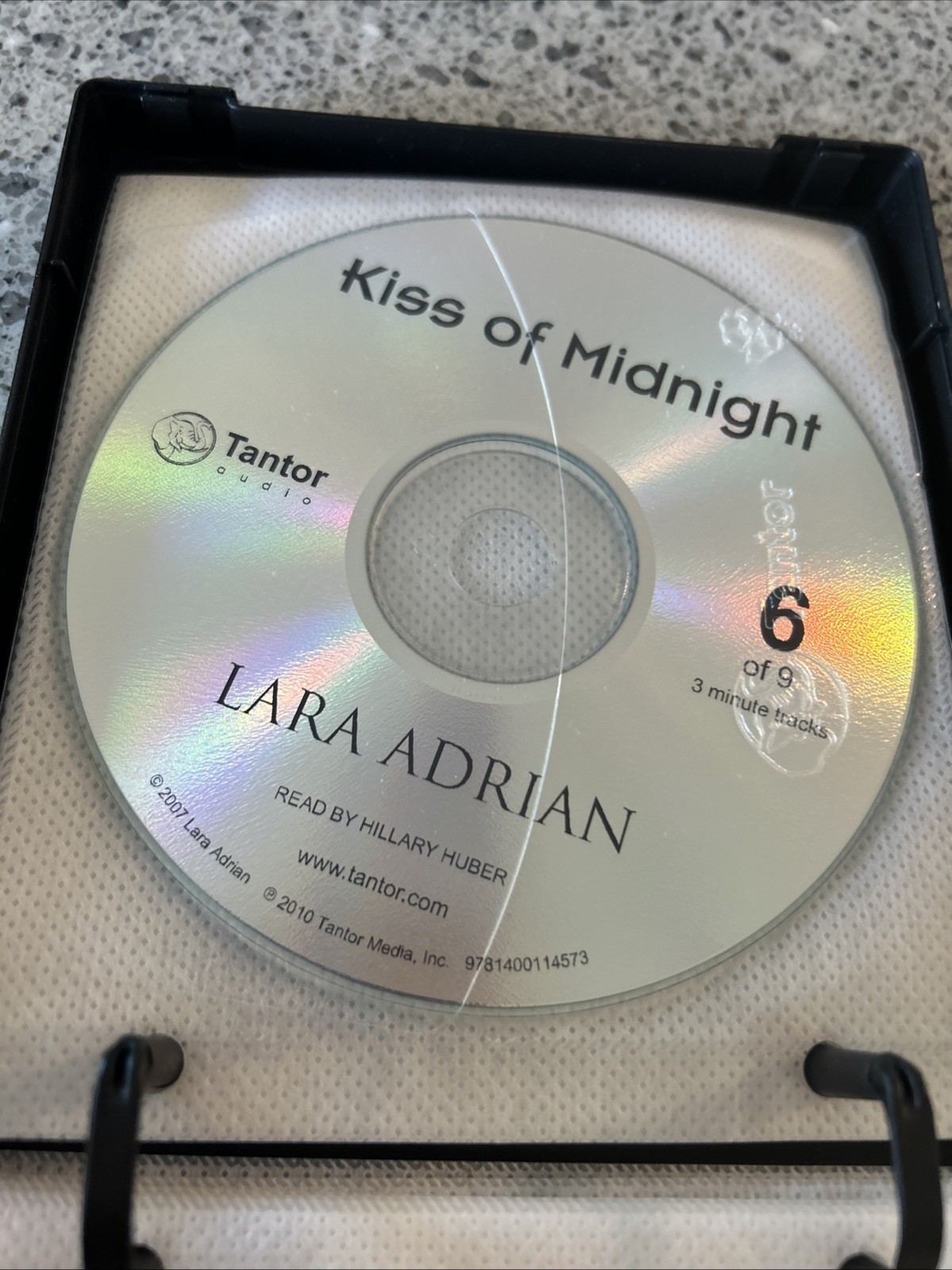 Kiss of Midnight by Lara Adrian Midnight Breed #1 Audiobook 9 CD’s Lk New