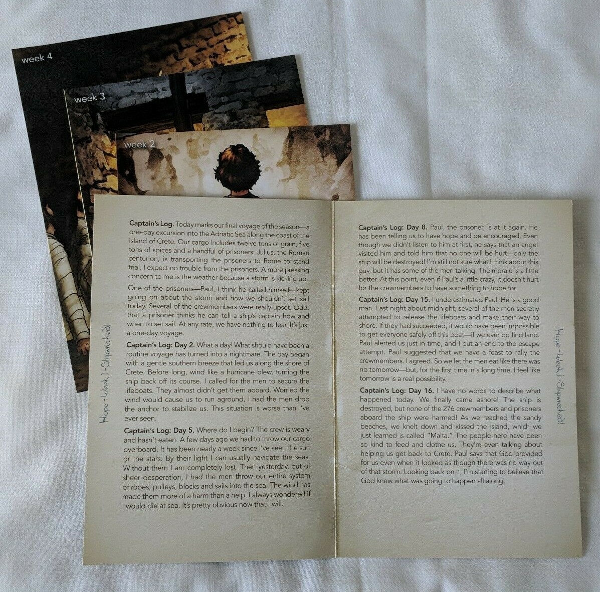 Family Times CD and Story Cards Christian Family Devotions Lessons Hope Vol. 4