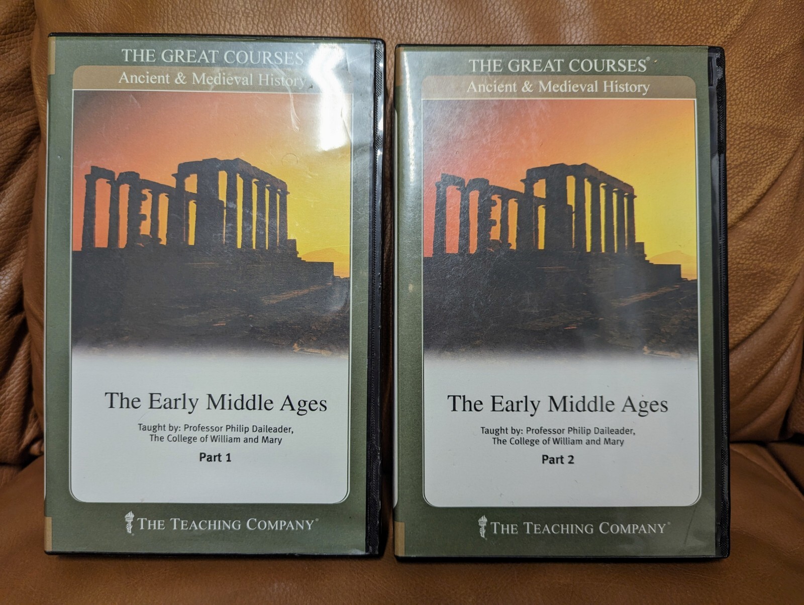 Great Courses The Early Middle Ages Parts 1 & 2. Complete 24 Lectures On 12 CD’s