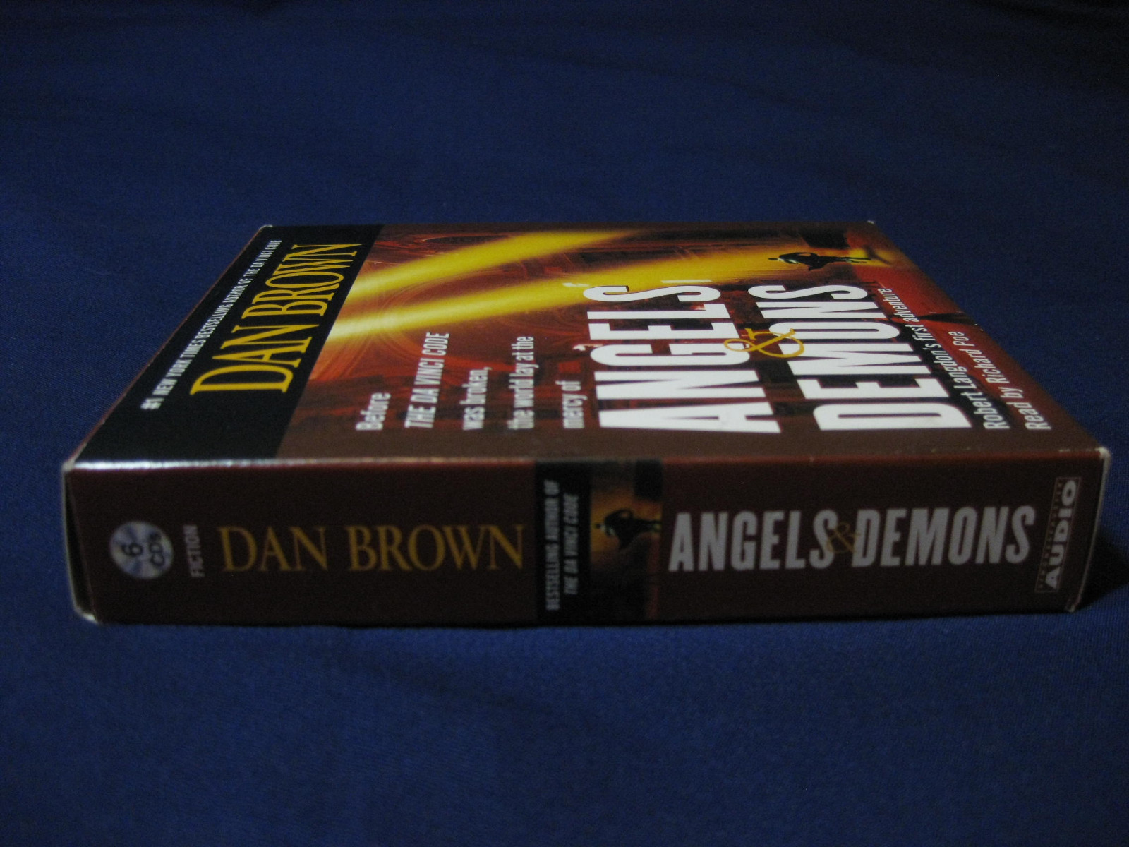 Angels and Demons by Dan Brown (2003, CD, Abridged) Robert Langdon Book 1
