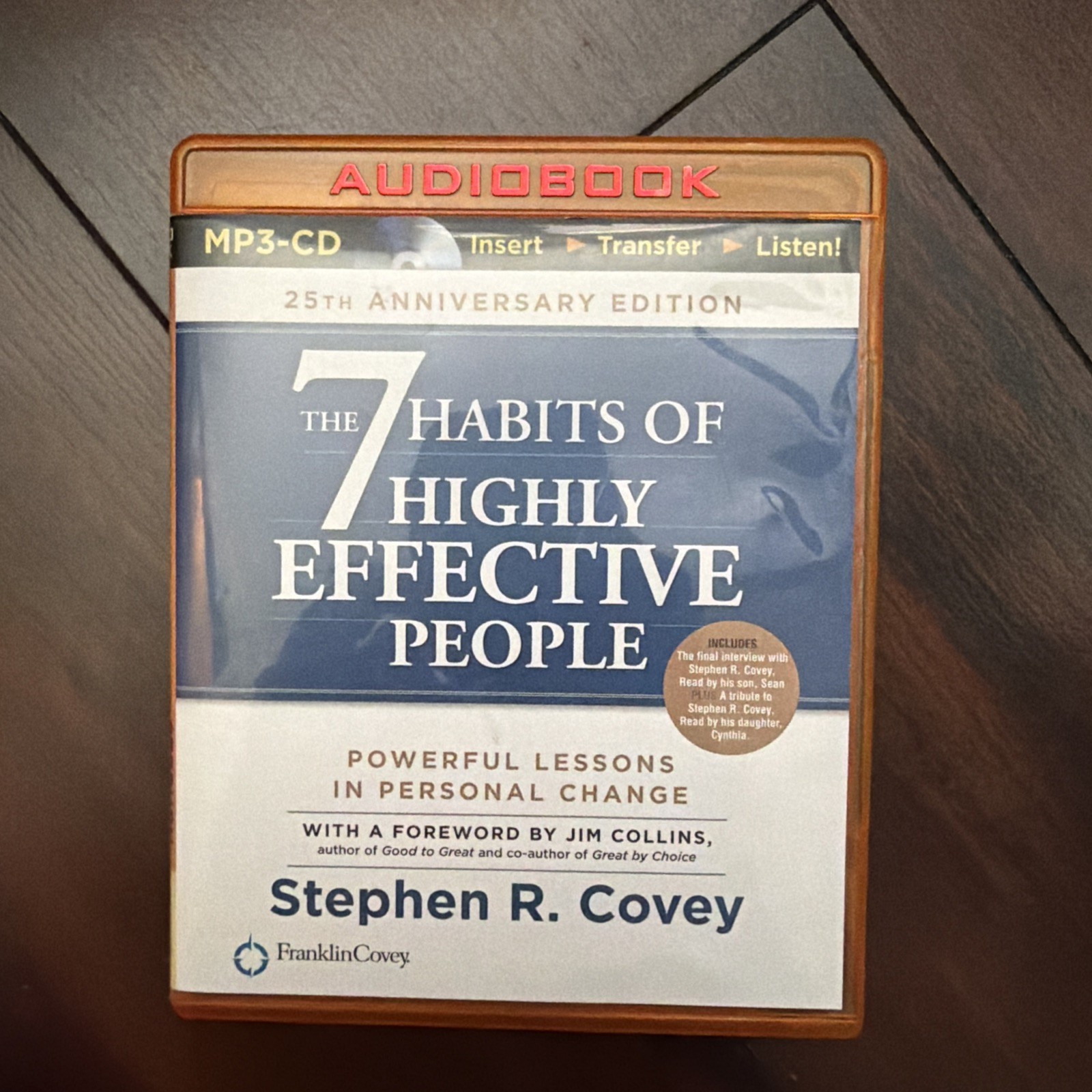 7 Habits Of Highly Effective People 25th Anniversary Unabridged MP3 AUDIO CD