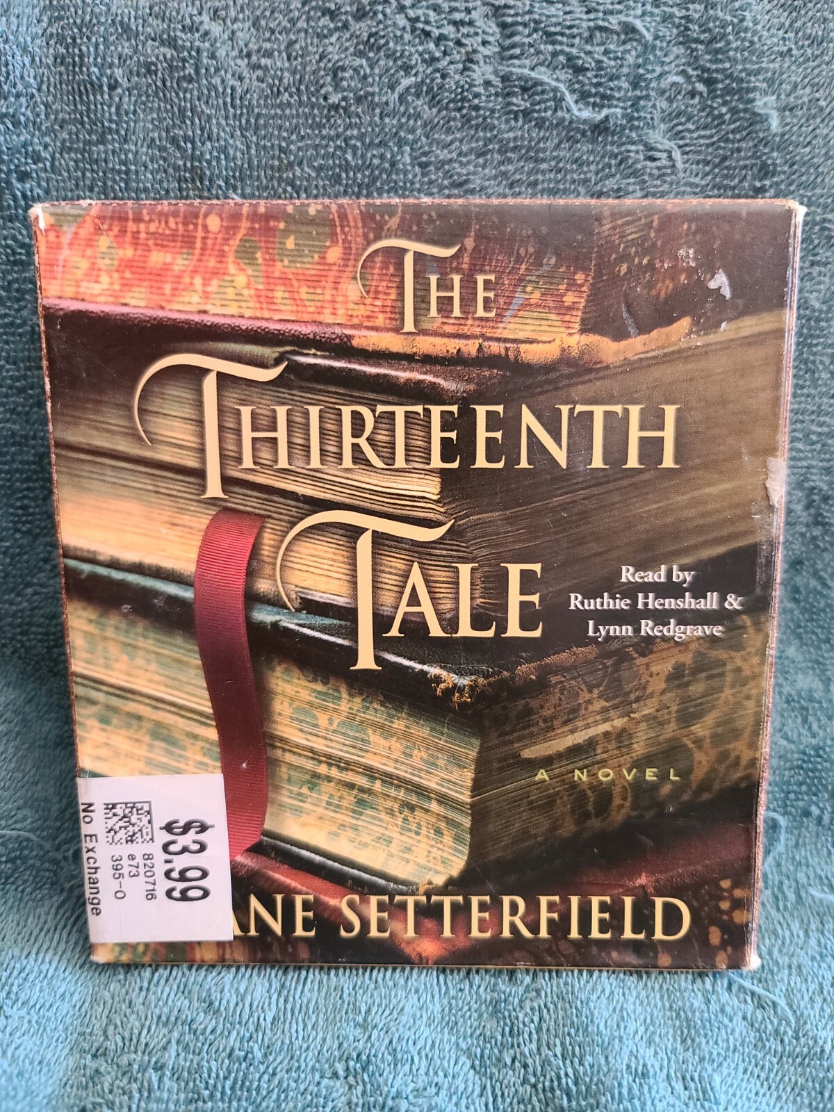 Shelf199 Audiobook~ The thirteenth tale- Diane Setterfield- 6 cds