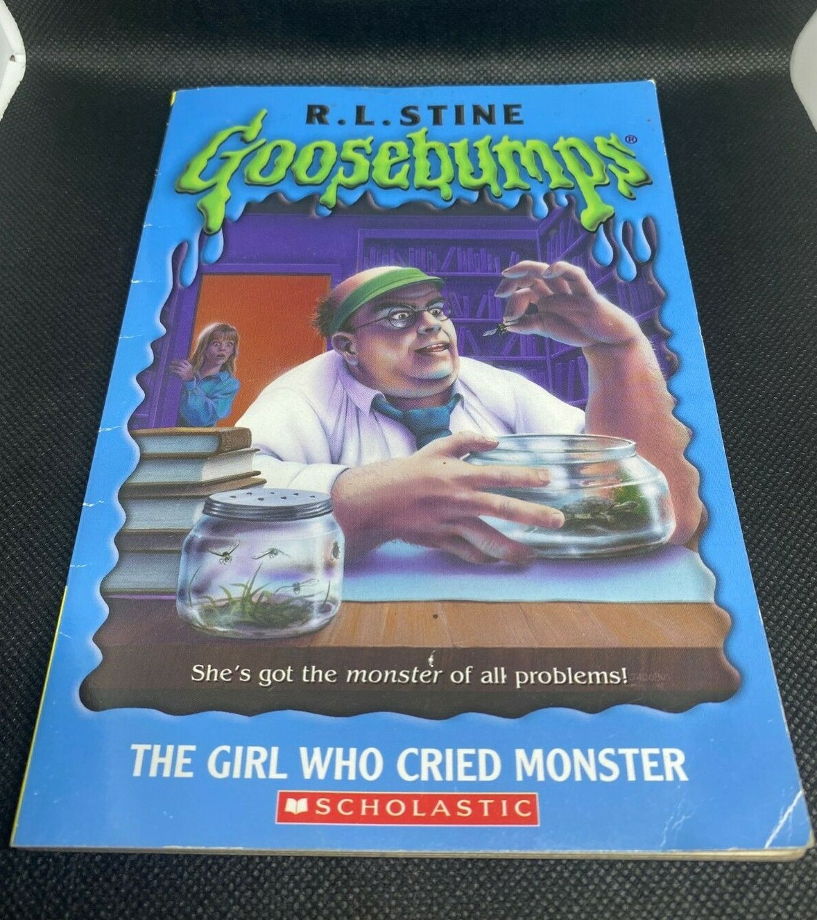 Goosebumps: The Girl Who Cried Monster No. 8 by R. L. Stine (1993, Paperback)