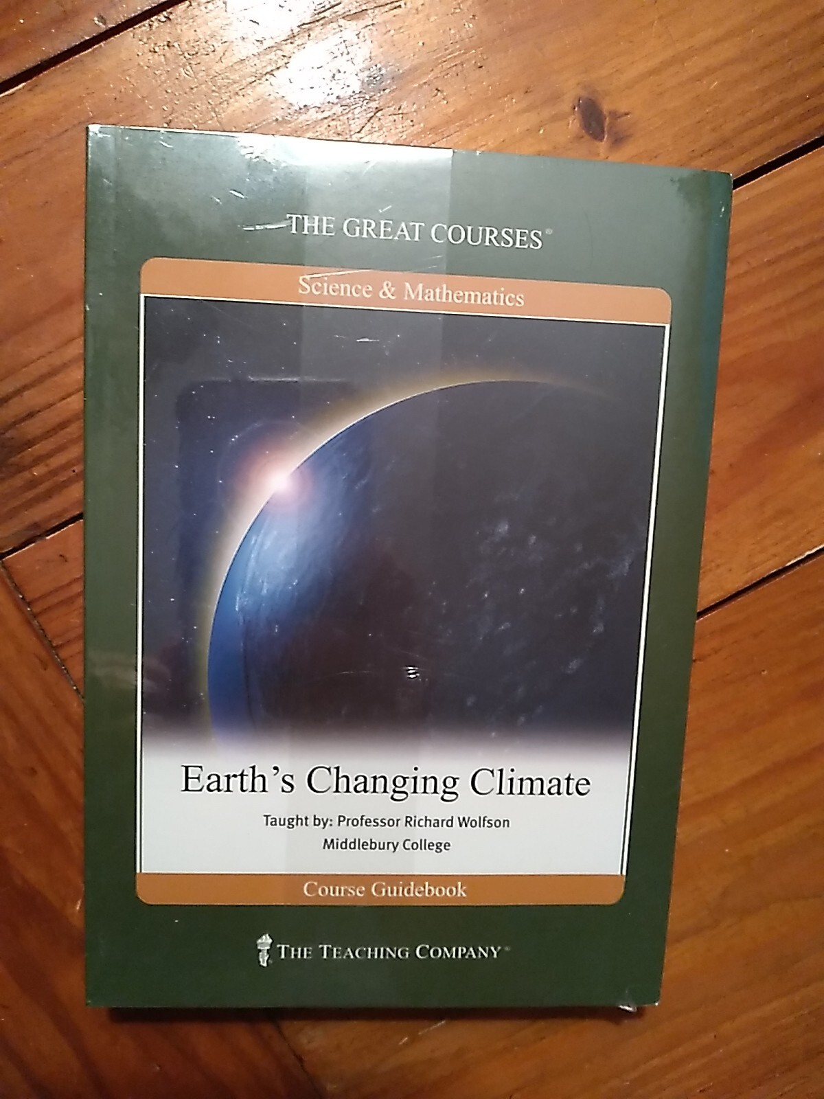 Earth’s Changing Climate by Richard Wolfson (CD) Lectures W/Guidebook — 2007