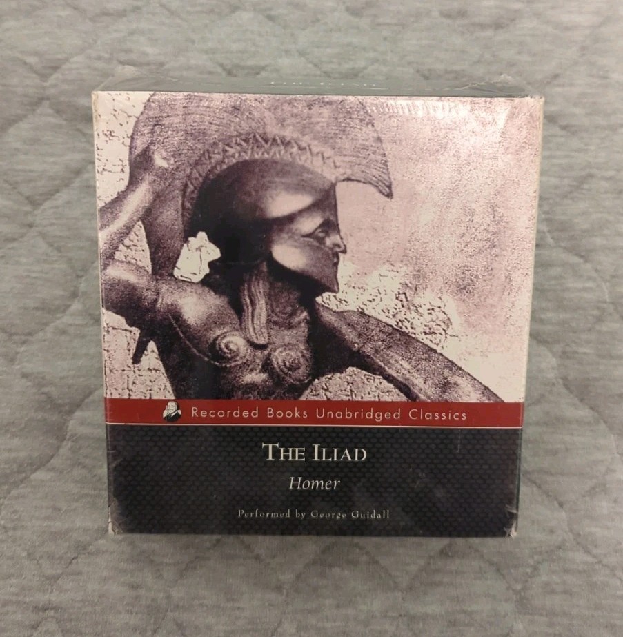The Iliad Homer -Unabridged Robert Fitzgerald and George Guidall 14 CD SEALED