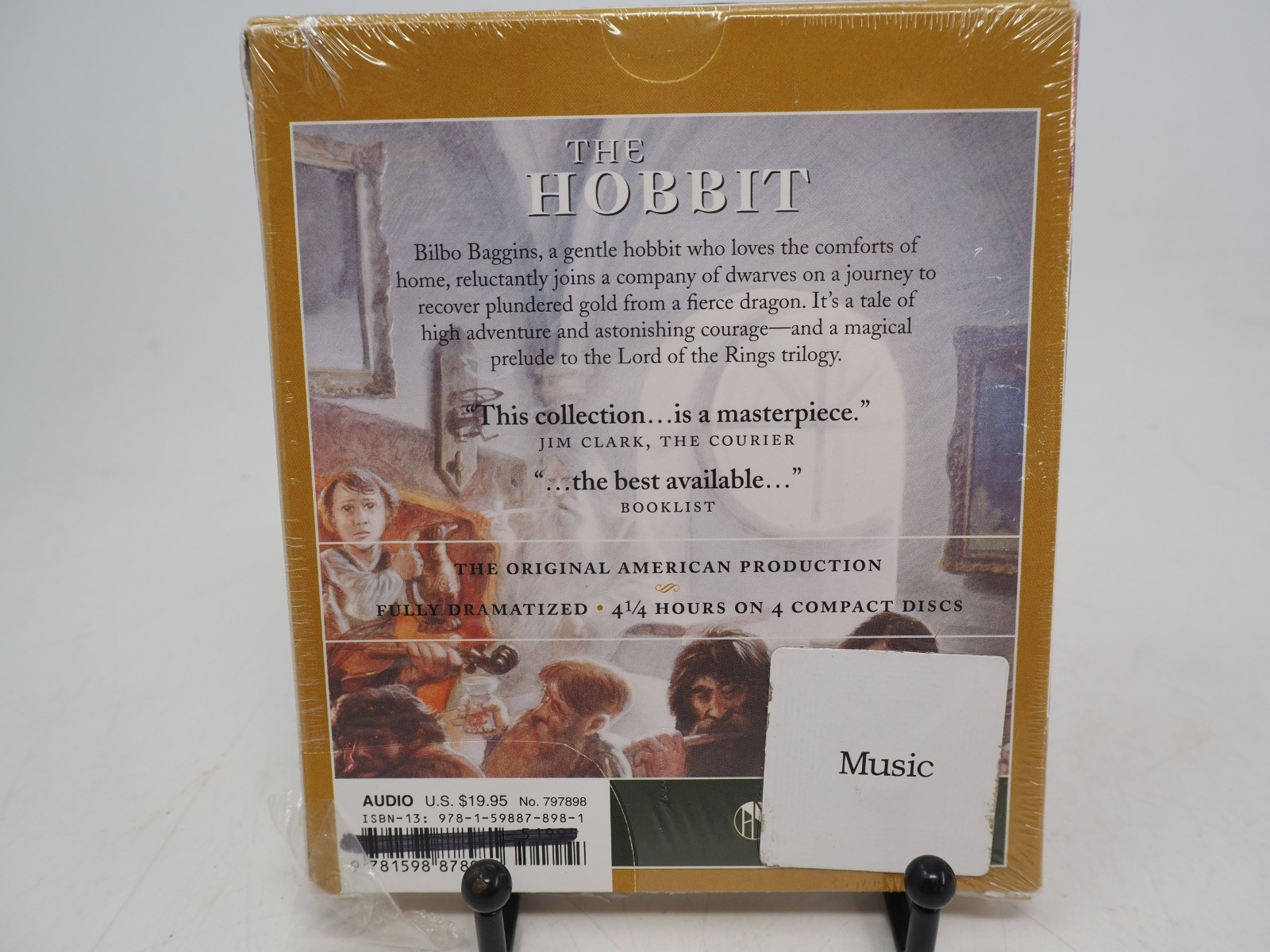 The Hobbit — Audio 4CD HighBridge Audiobook By J.R.R. Tolkien New Sealed