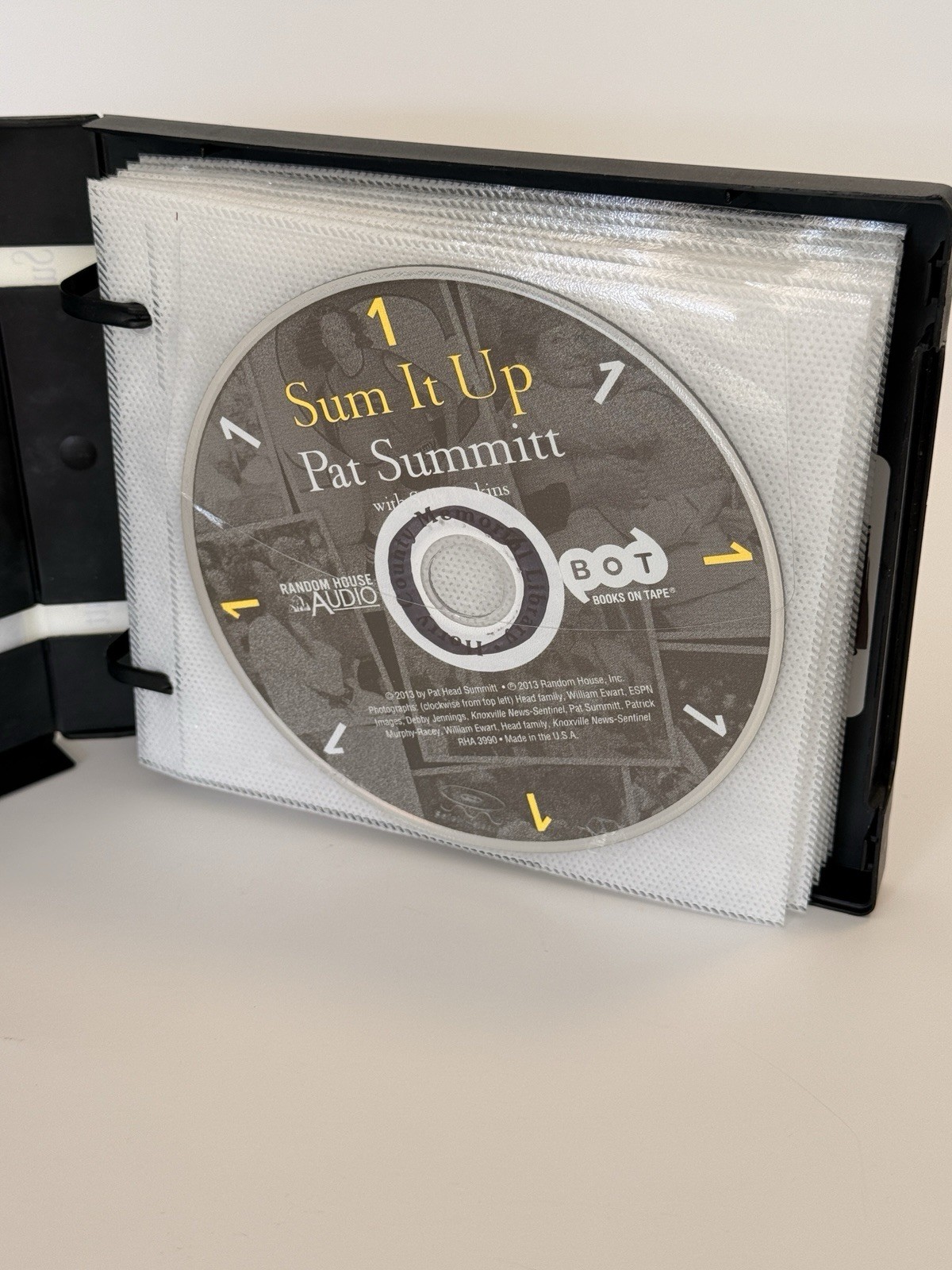 Sum It Up, by Pat Summitt (💿 Audiobook Unabridged- 11 Discs)