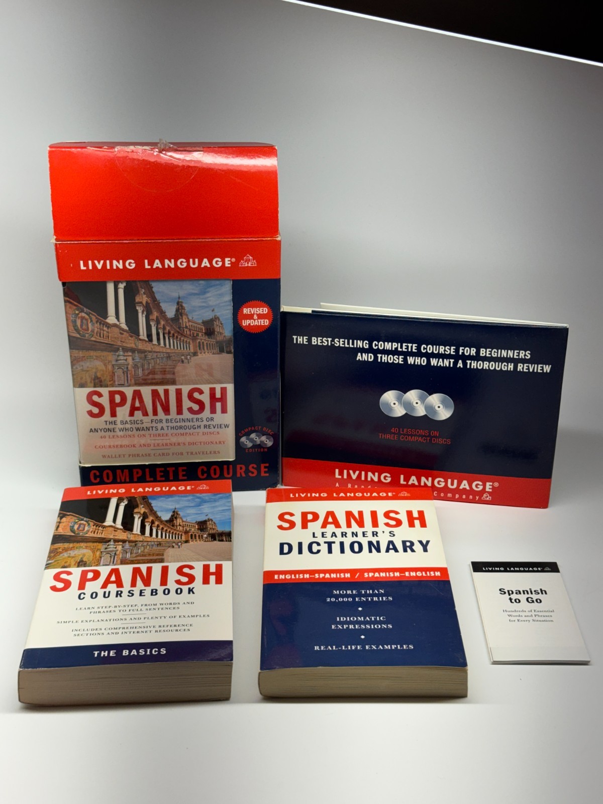 Living Language Spanish Complete Course The Basics Cd Edition with Books