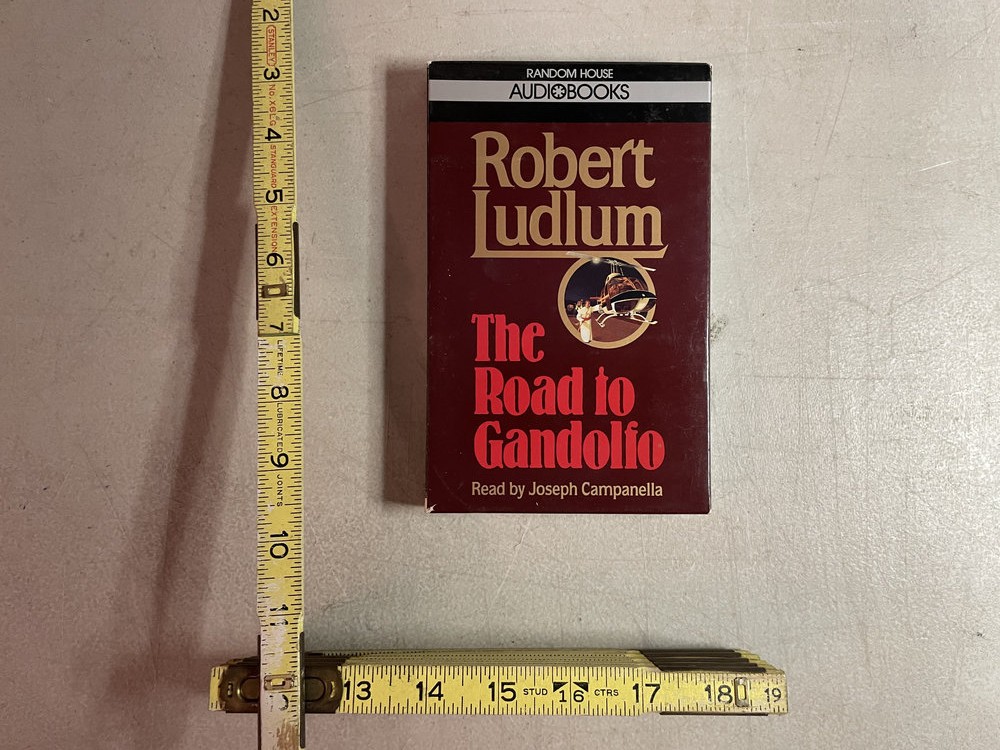 The Road to Gandolfo by Robert Ludlum, Audio Book, Cassette NonProfit Education